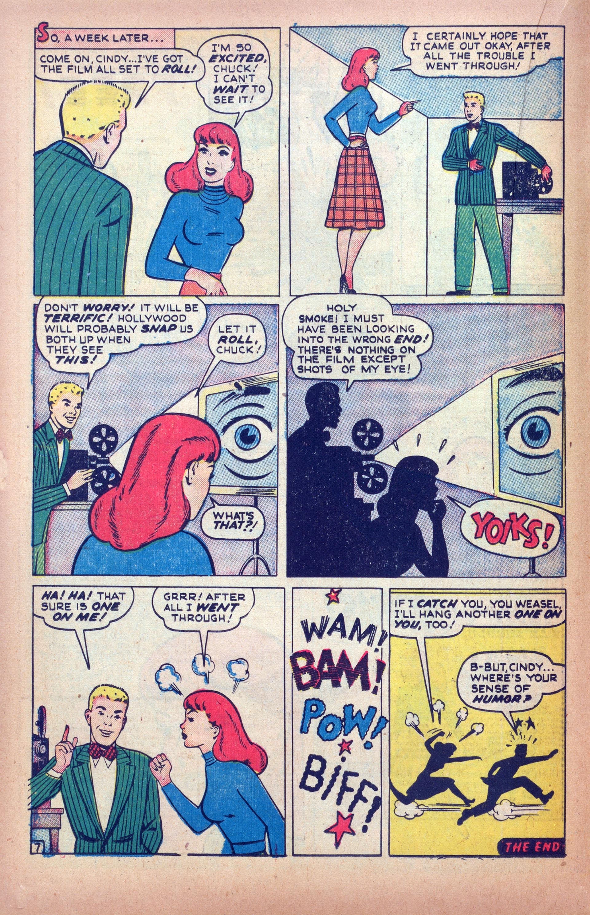 Read online Junior Miss (1947) comic -  Issue #34 - 24