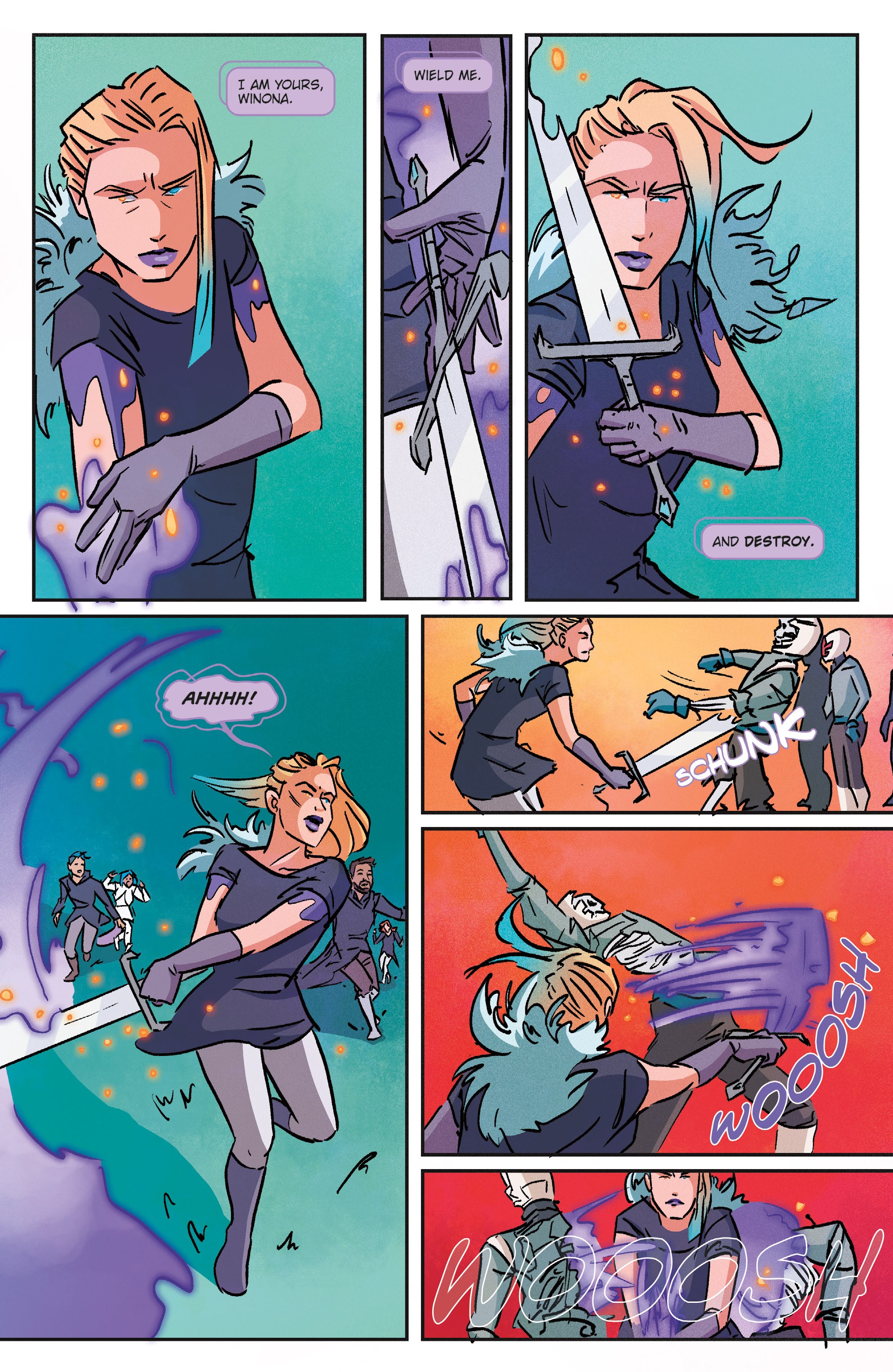 Read online She Said Destroy comic -  Issue #4 - 21