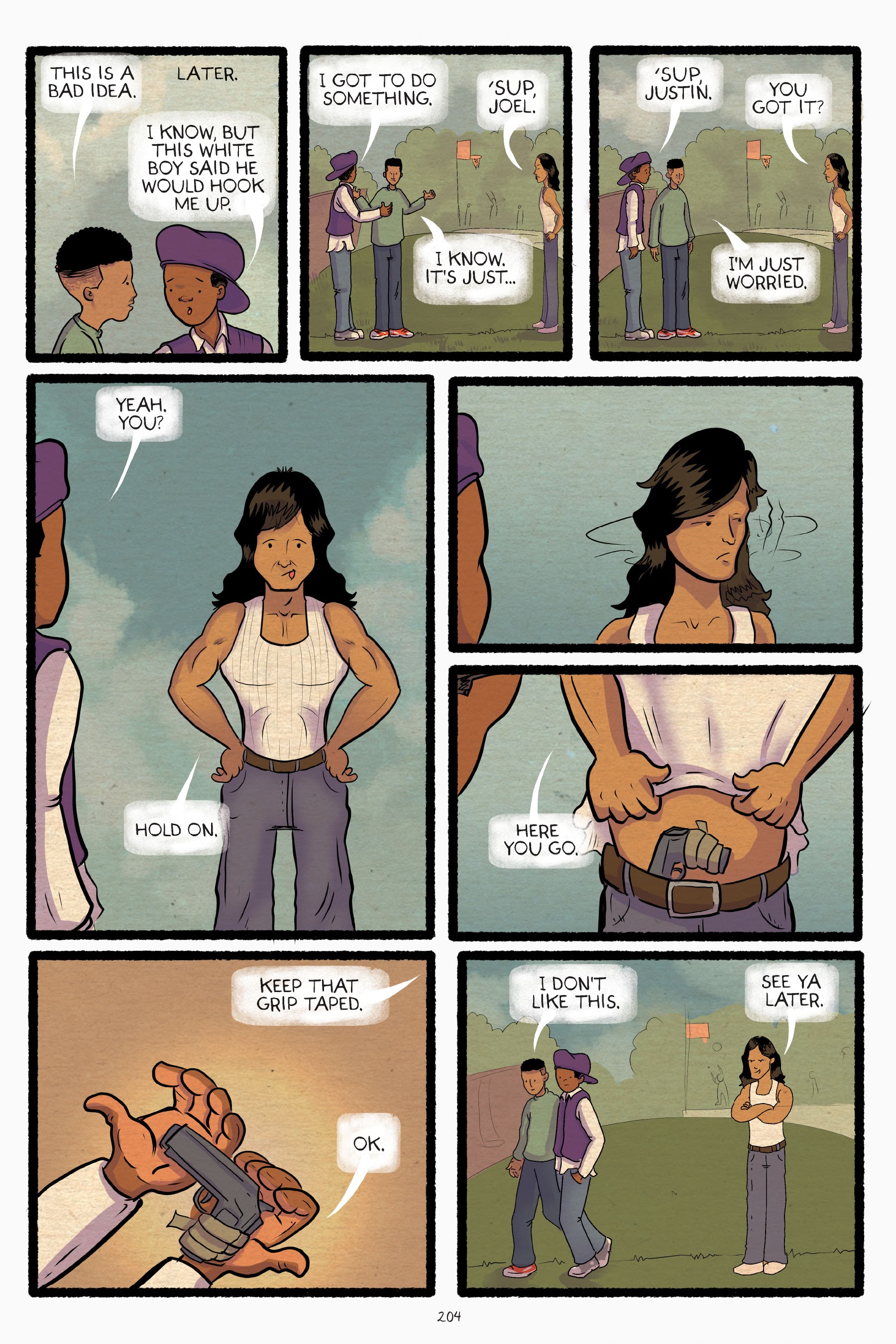 Read online Fights: One Boy's Triumph Over Violence comic -  Issue # TPB (Part 3) - 4