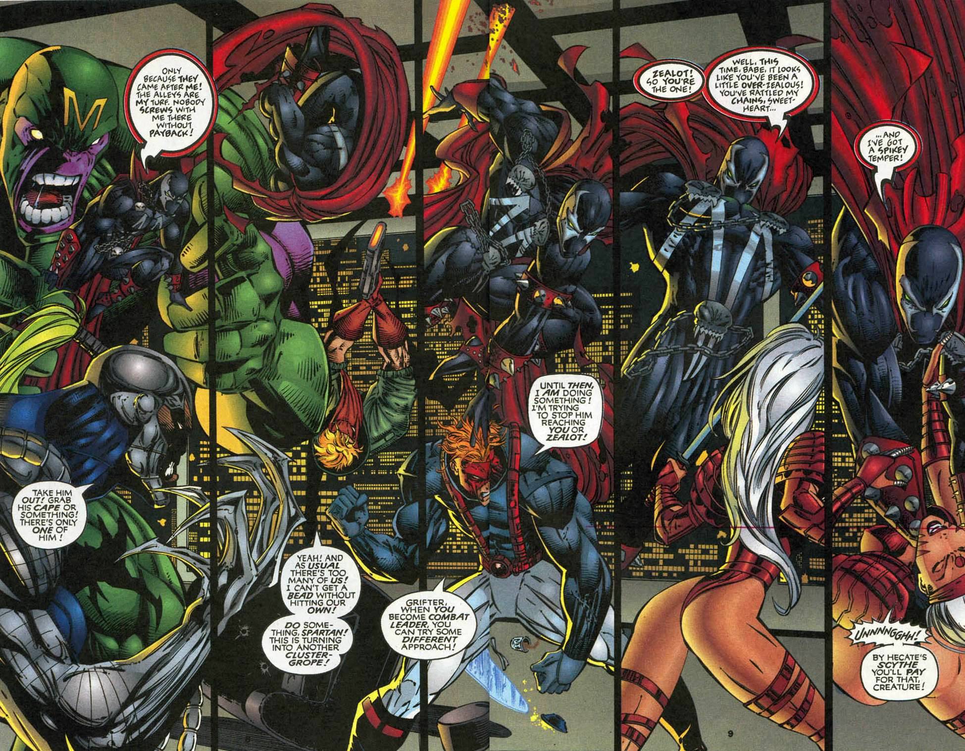 Read online Spawn/WildC.A.T.s comic -  Issue #1 - 8