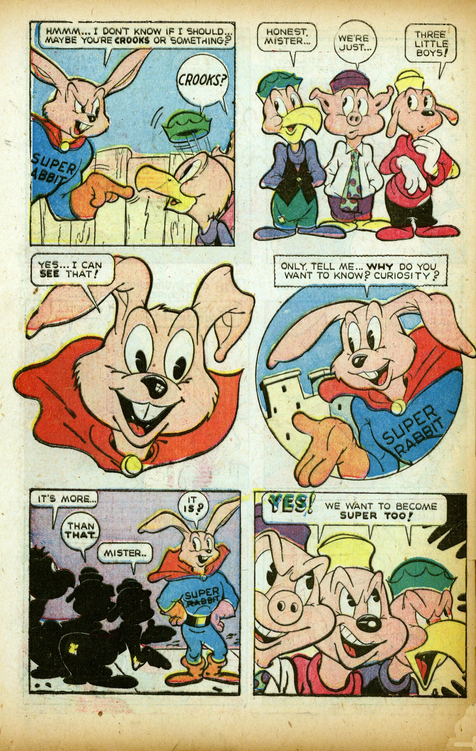 Read online Super Rabbit comic -  Issue #6 - 42