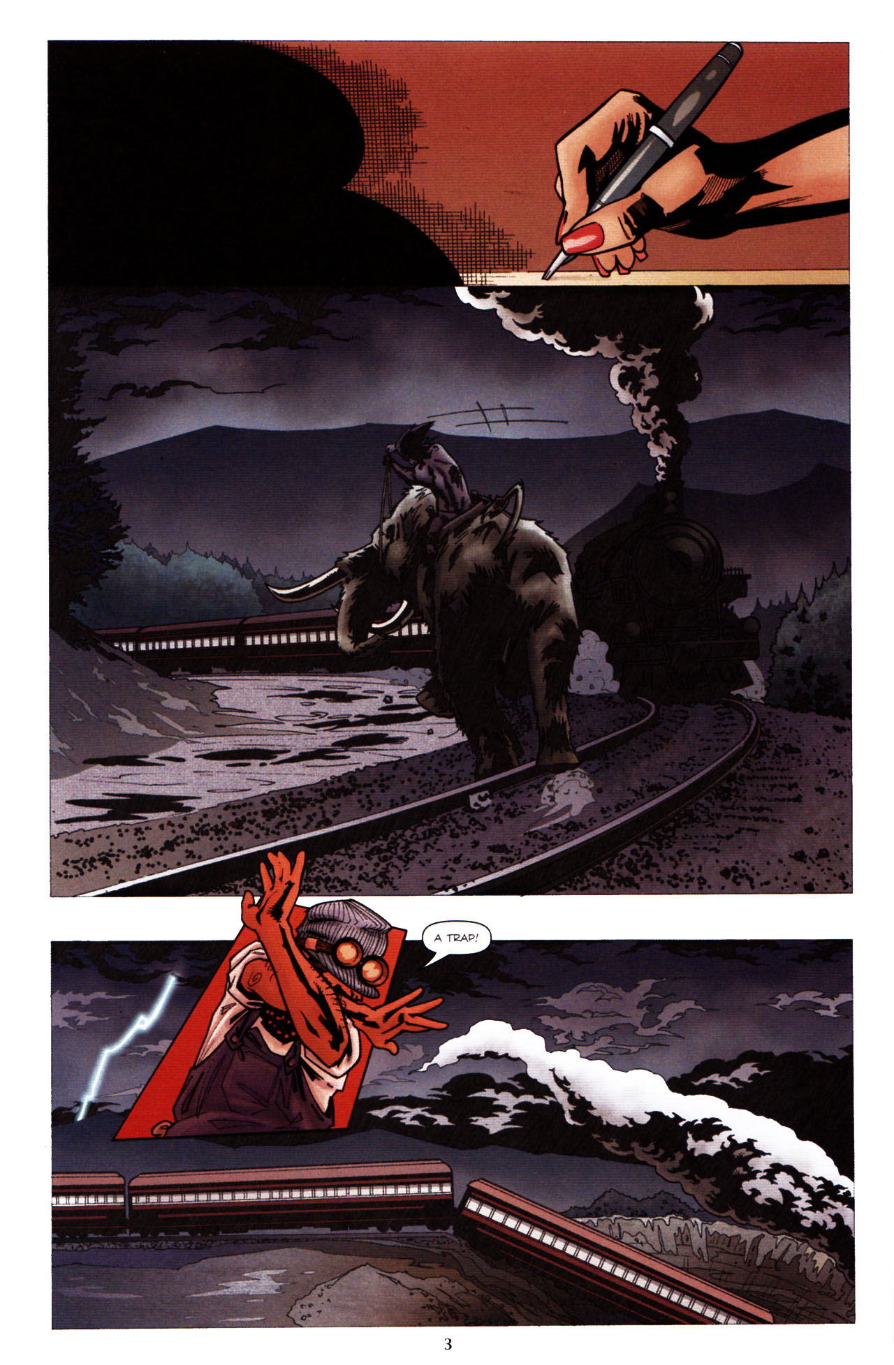 Read online The Mummy: The Rise and Fall of Xango's Ax comic -  Issue #2 - 5