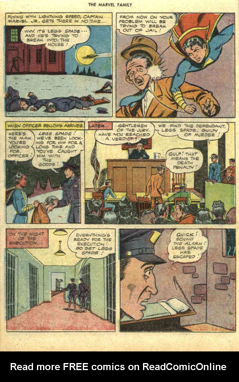 Read online The Marvel Family comic -  Issue #17 - 19