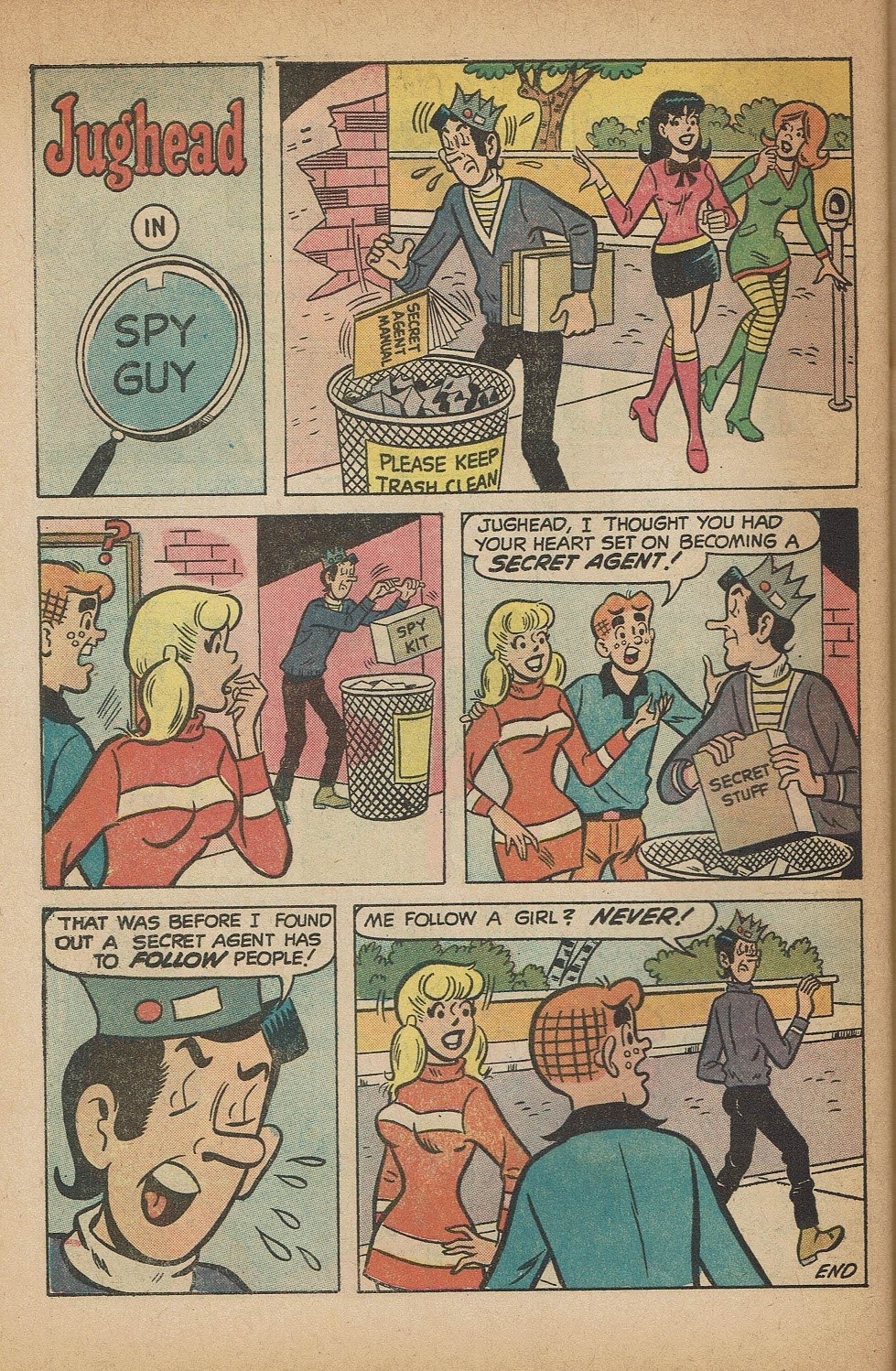 Read online Jughead's Jokes comic -  Issue #29 - 44
