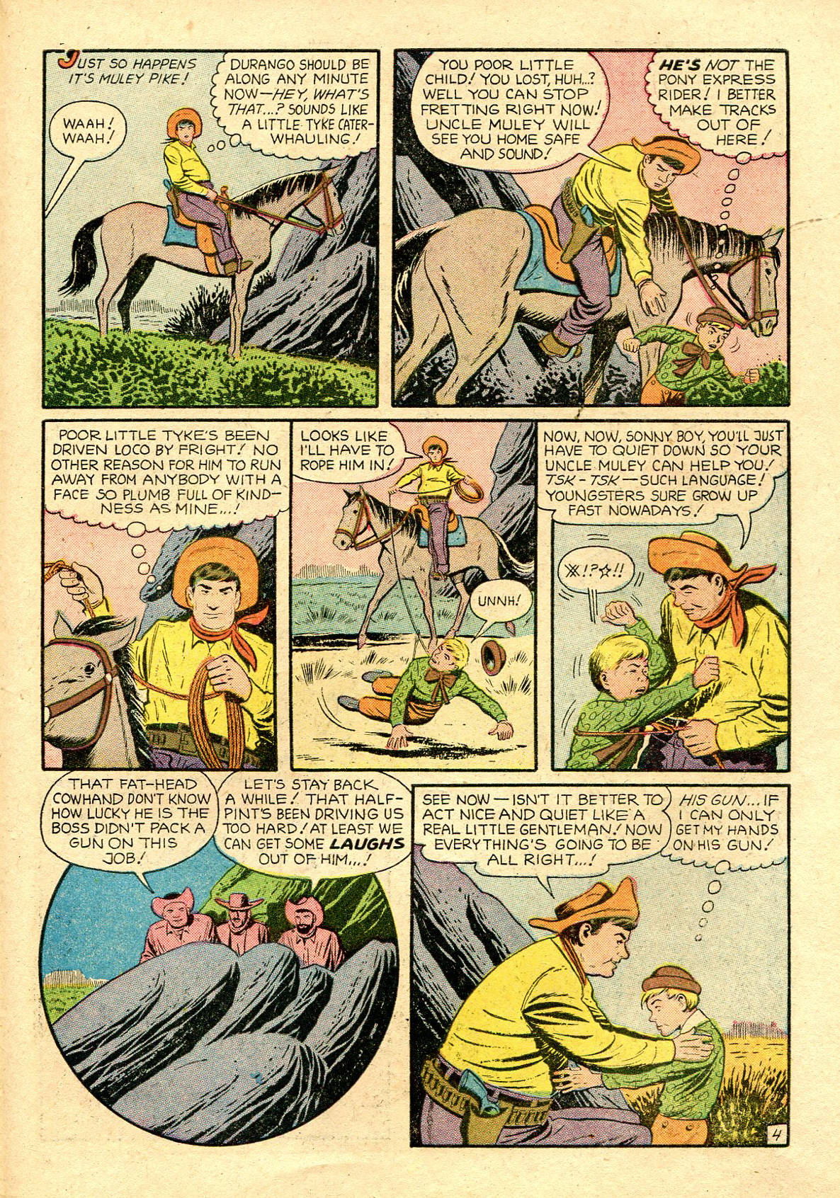 Read online Charles Starrett as The Durango Kid comic -  Issue #38 - 31
