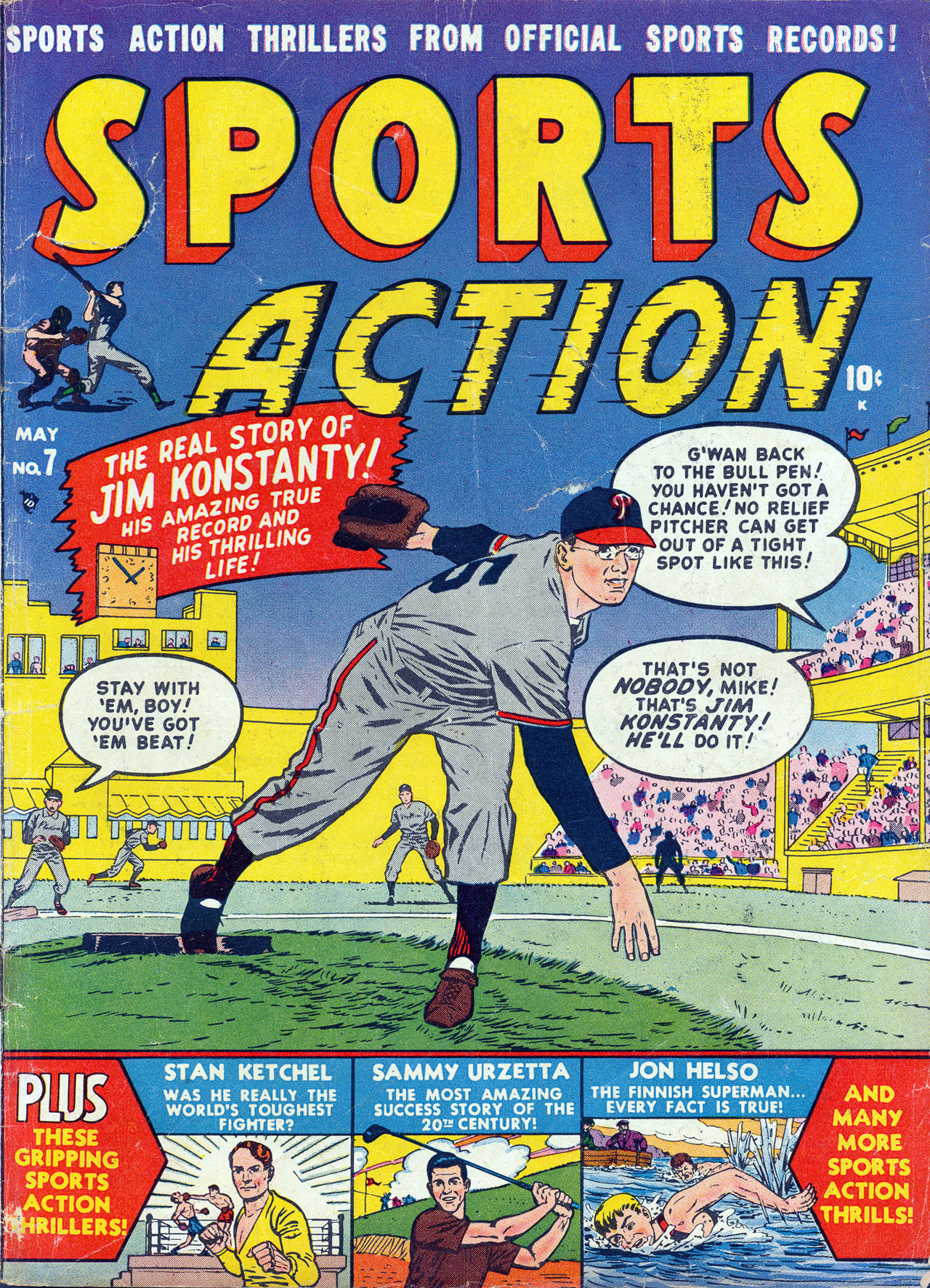 Read online Sports Action comic -  Issue #7 - 1