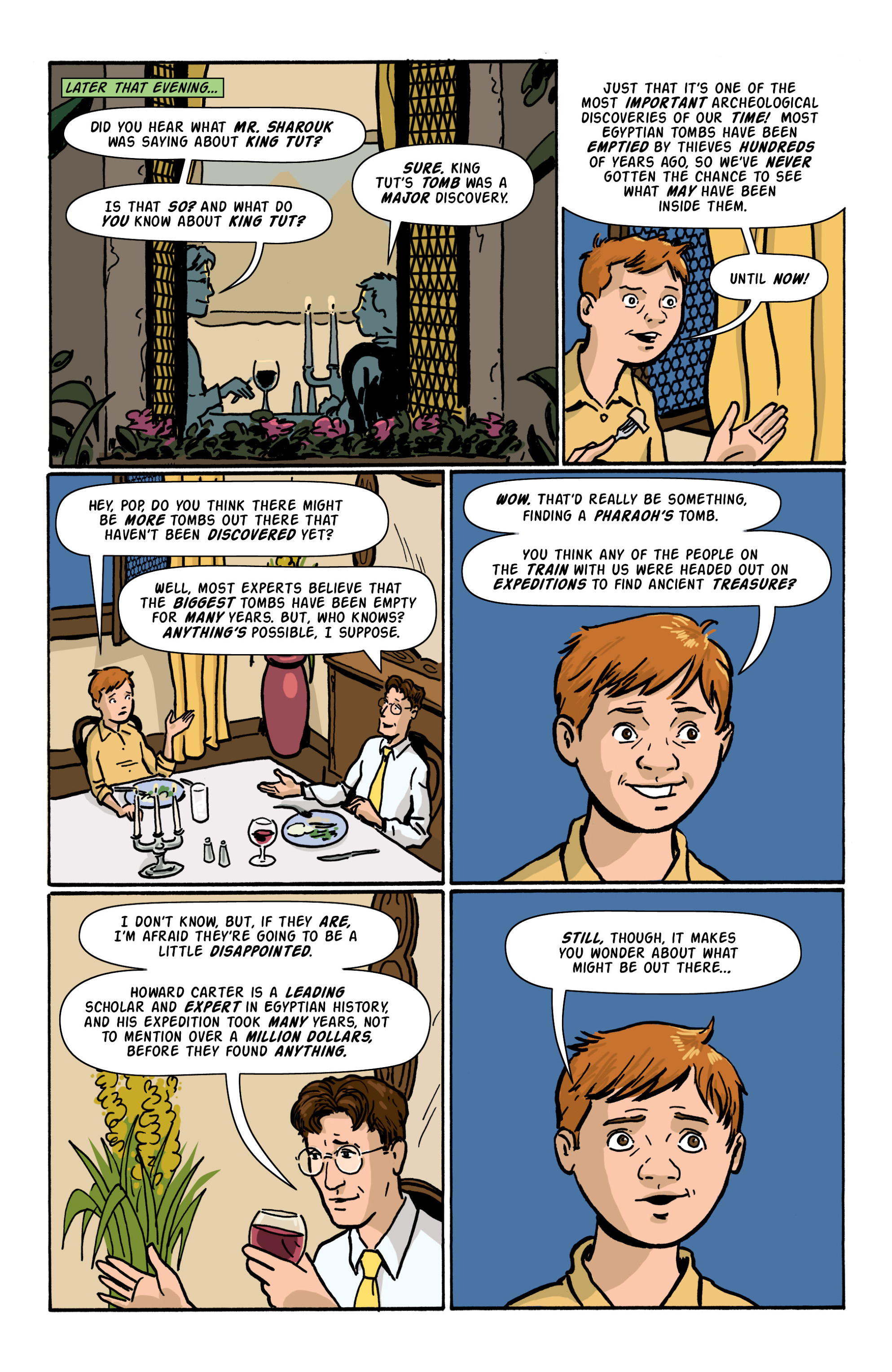 Read online Rocket Robinson and the Pharaoh's Fortune comic -  Issue # TPB (Part 1) - 25