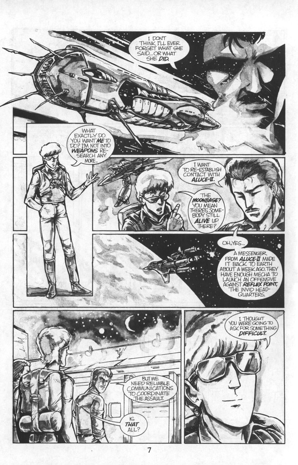 Read online Robotech: Invid War comic -  Issue #3 - 9