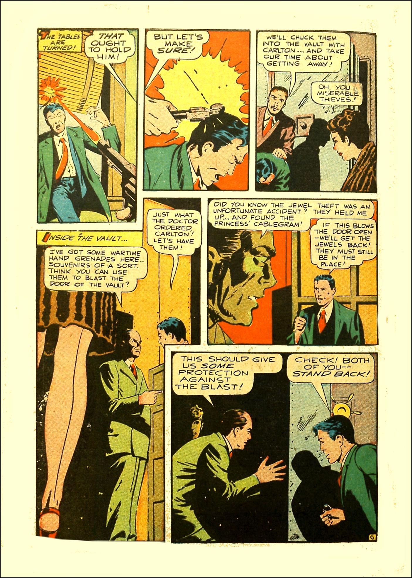 Read online Exciting Comics comic -  Issue #64 - 48