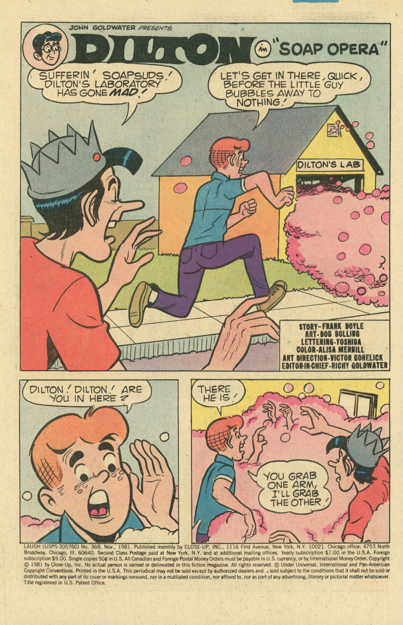 Read online Laugh (Comics) comic -  Issue #368 - 3