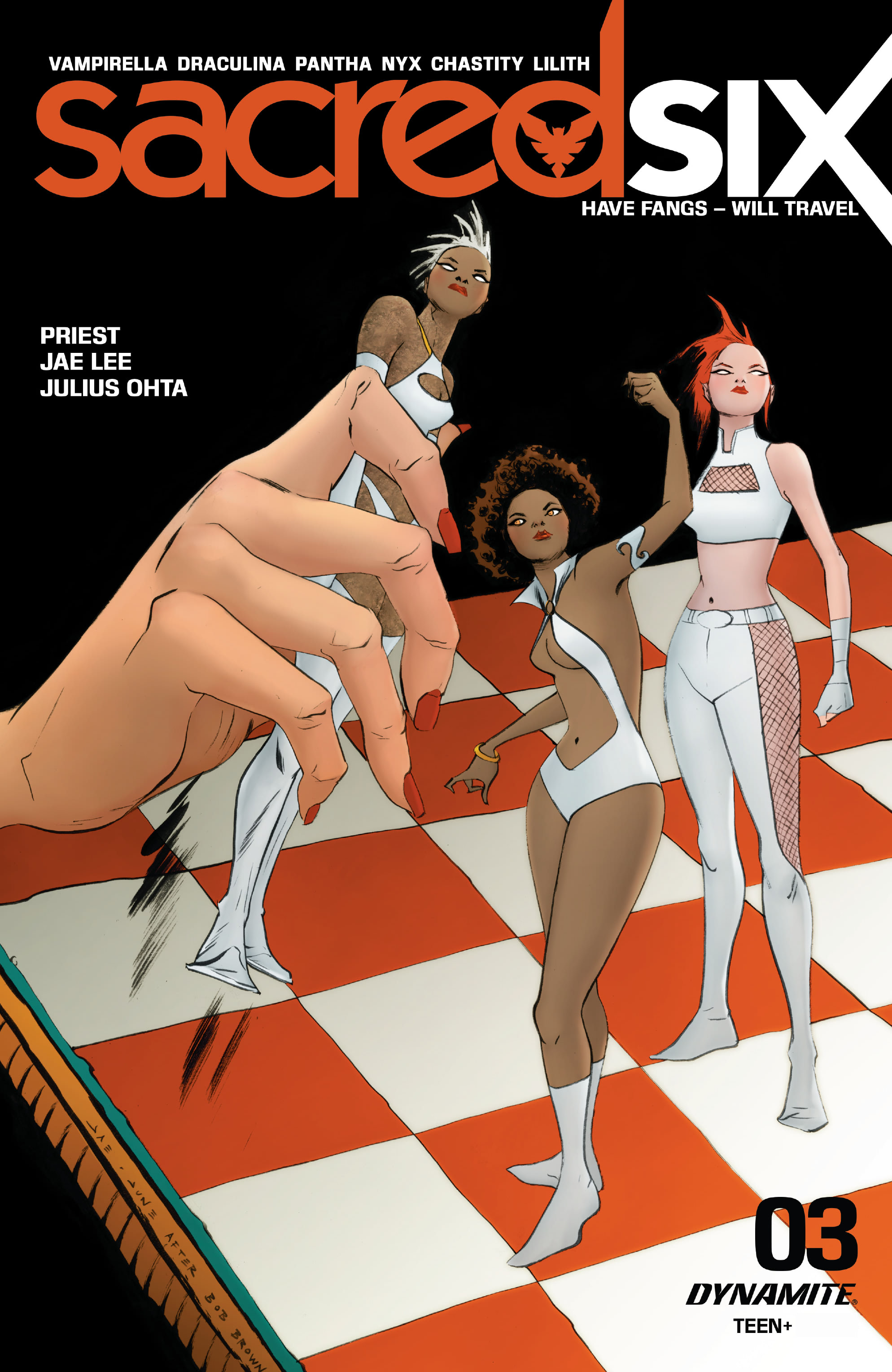 Read online Sacred Six comic -  Issue #3 - 1