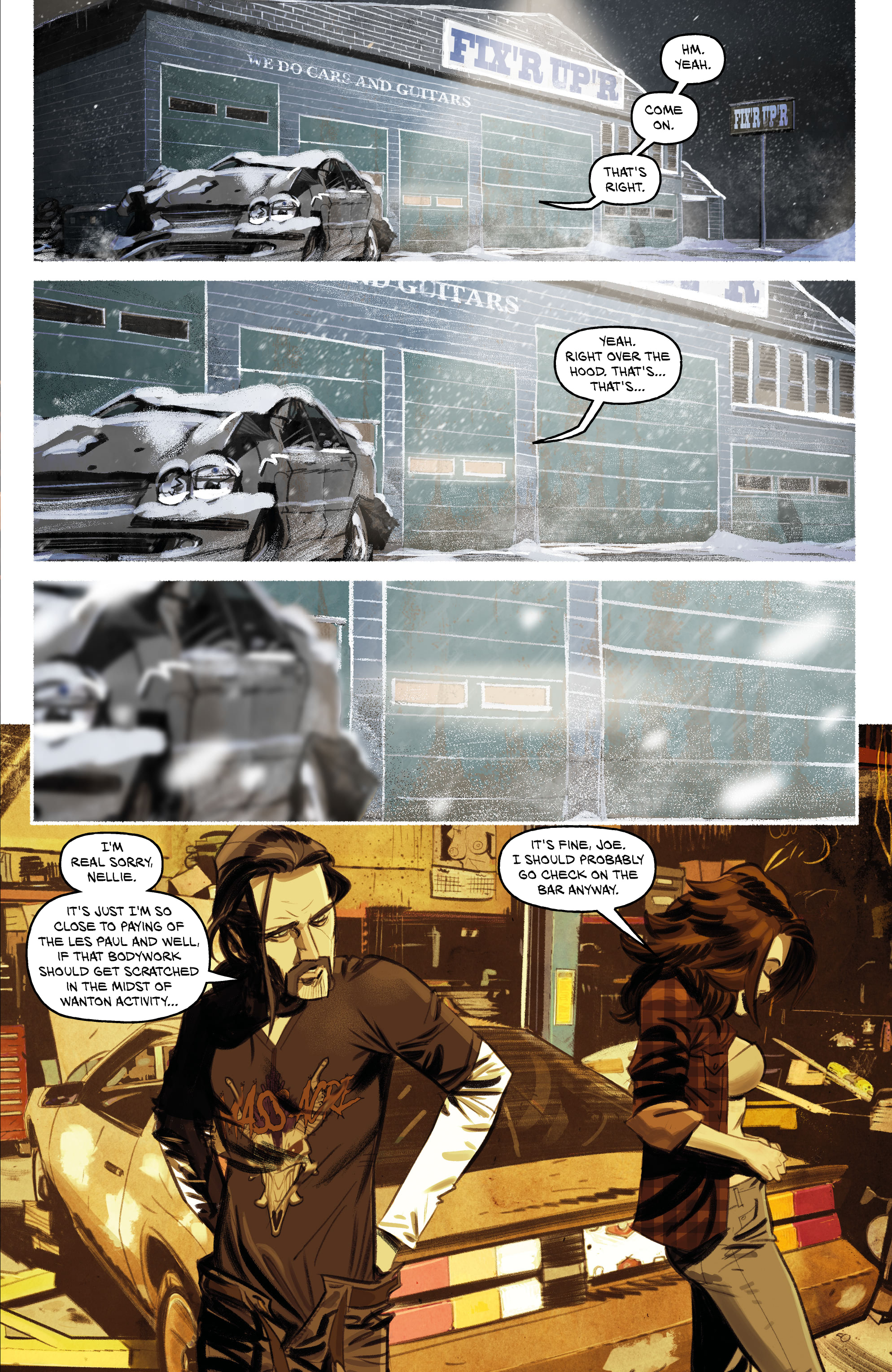 Read online The Roadie comic -  Issue #1 - 11