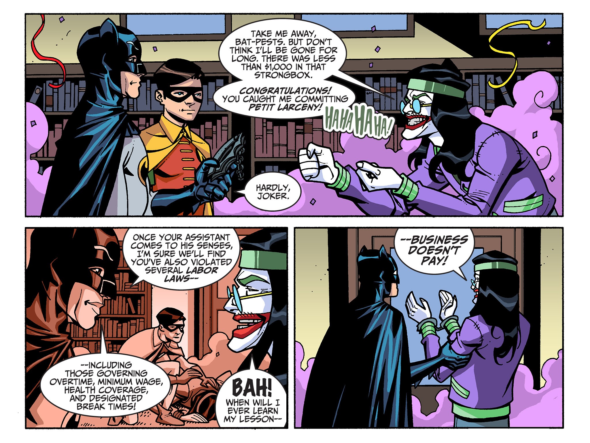 Read online Batman '66 [I] comic -  Issue #21 - 124