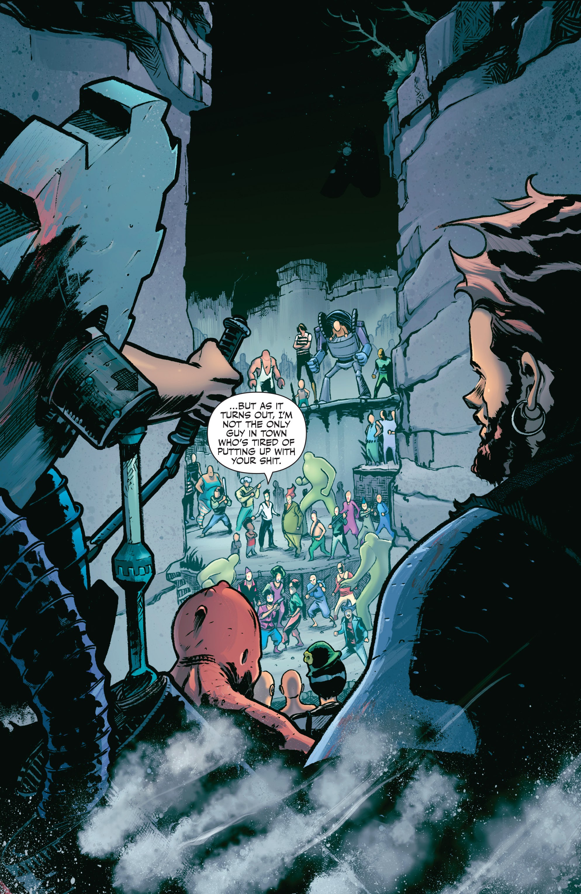 Read online Robot Clown Mob comic -  Issue # TPB - 79