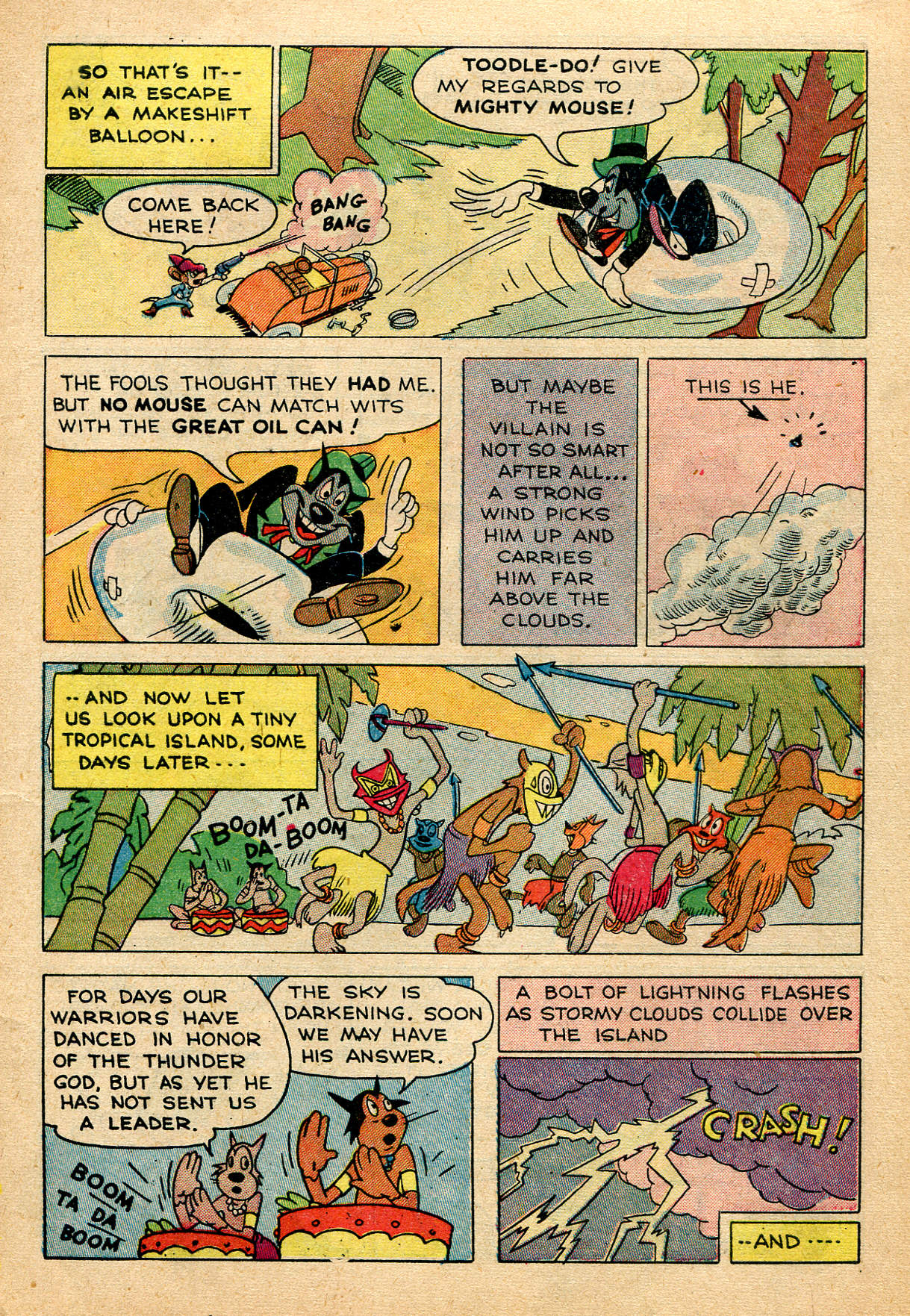 Read online Paul Terry's Mighty Mouse Comics comic -  Issue #20 - 5