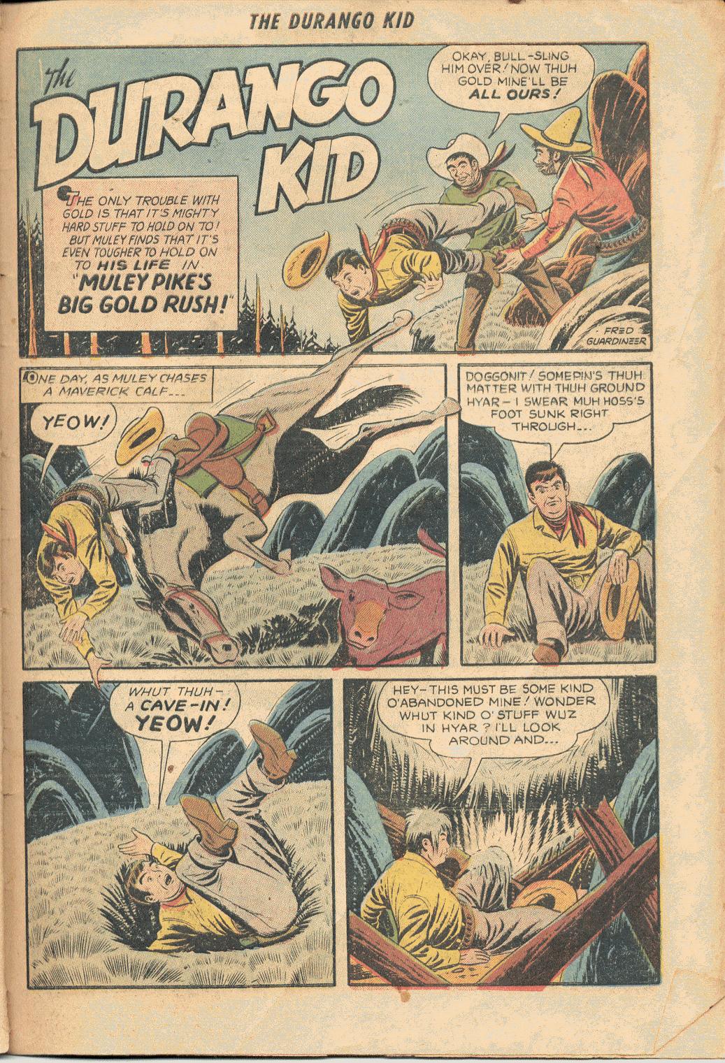 Read online Charles Starrett as The Durango Kid comic -  Issue #20 - 29