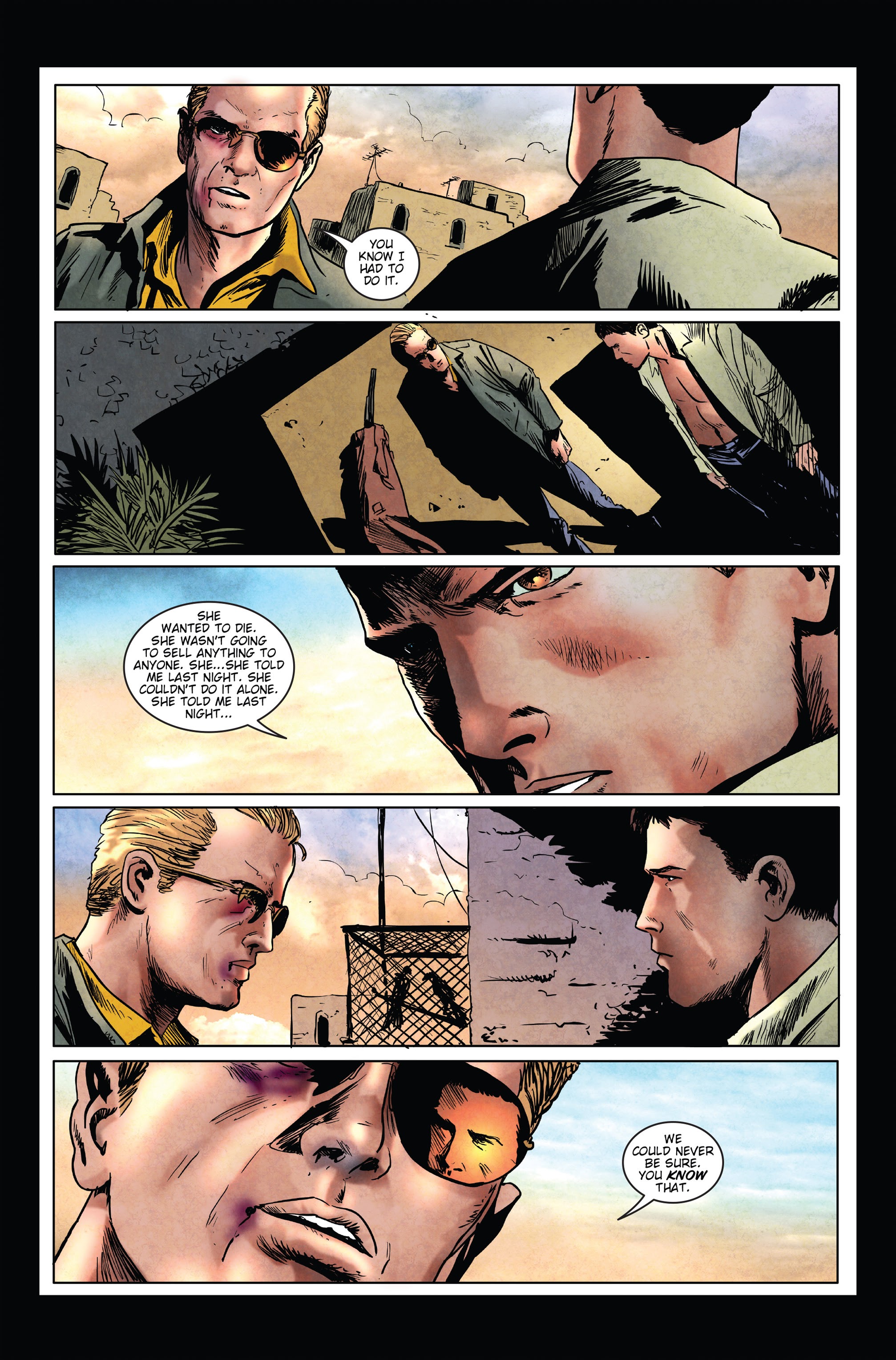 Read online Left On Mission comic -  Issue #5 - 17