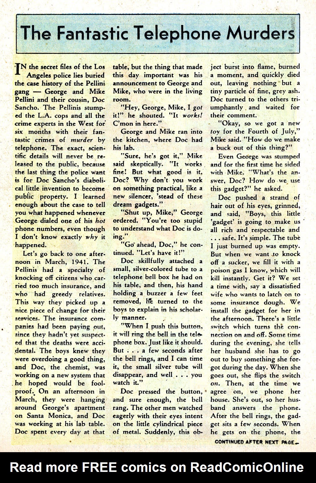 Read online Crime Cases Comics (1951) comic -  Issue #5 - 24