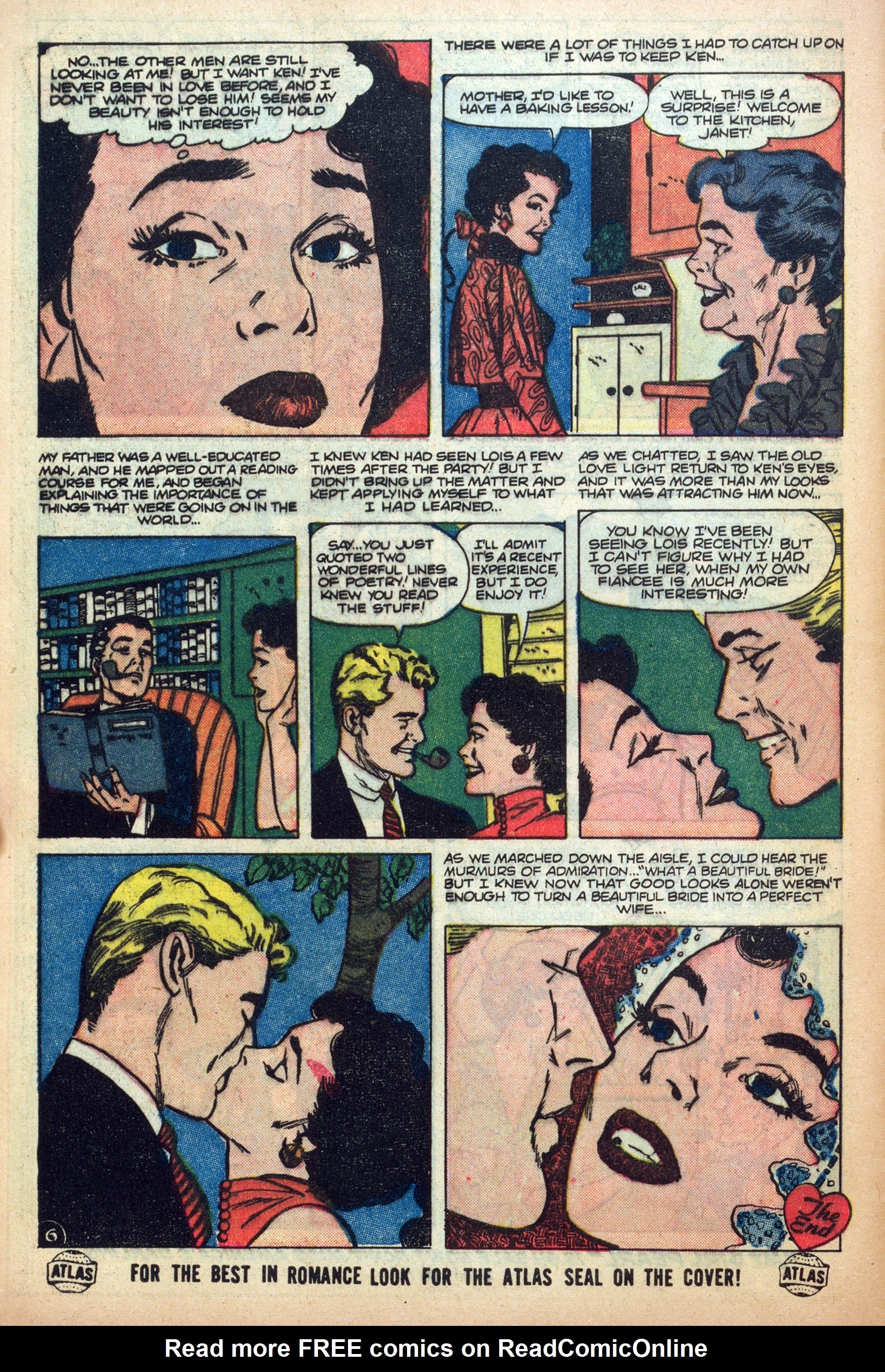 Read online Love Romances comic -  Issue #50 - 8