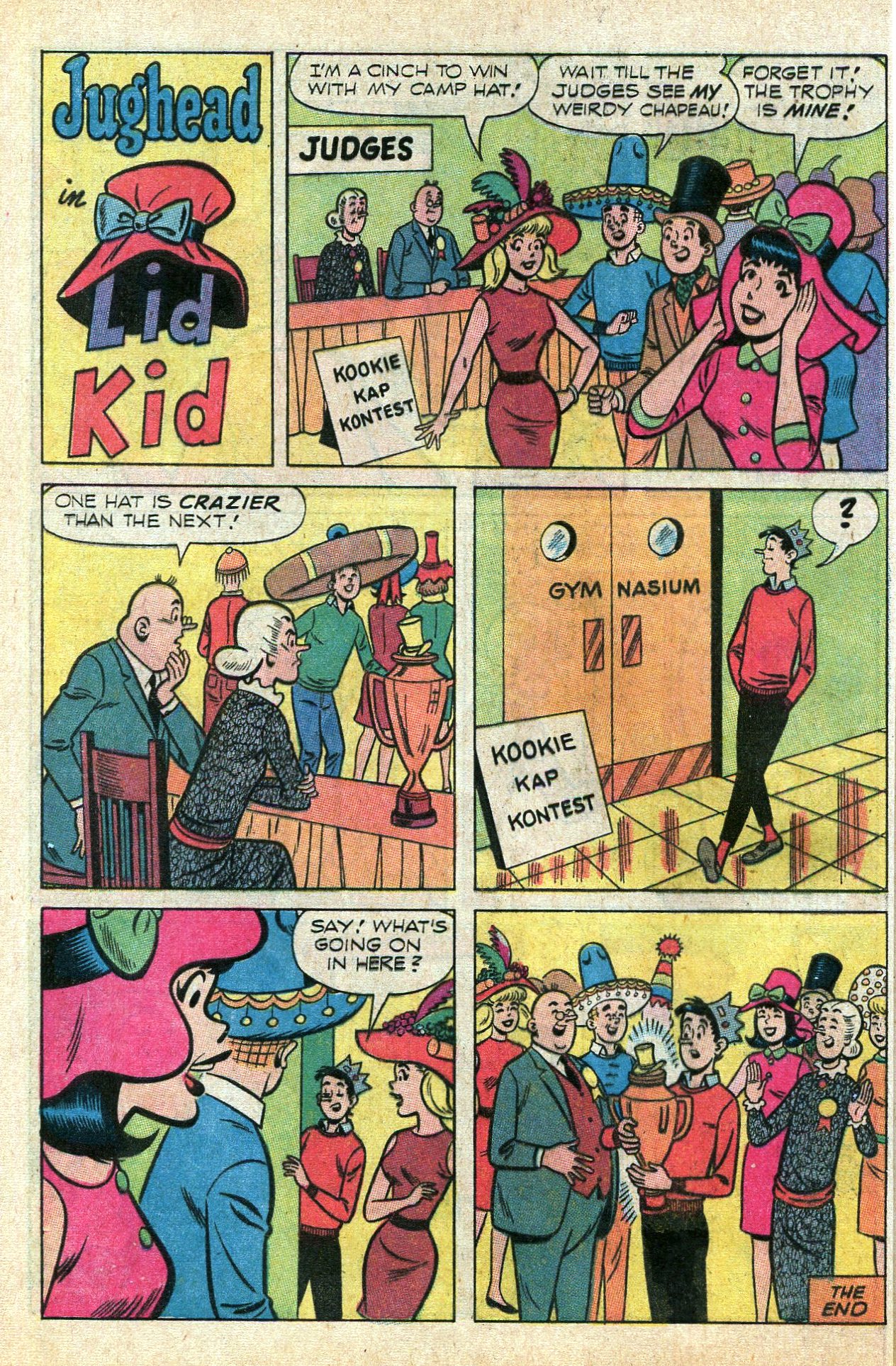 Read online Jughead's Jokes comic -  Issue #20 - 22