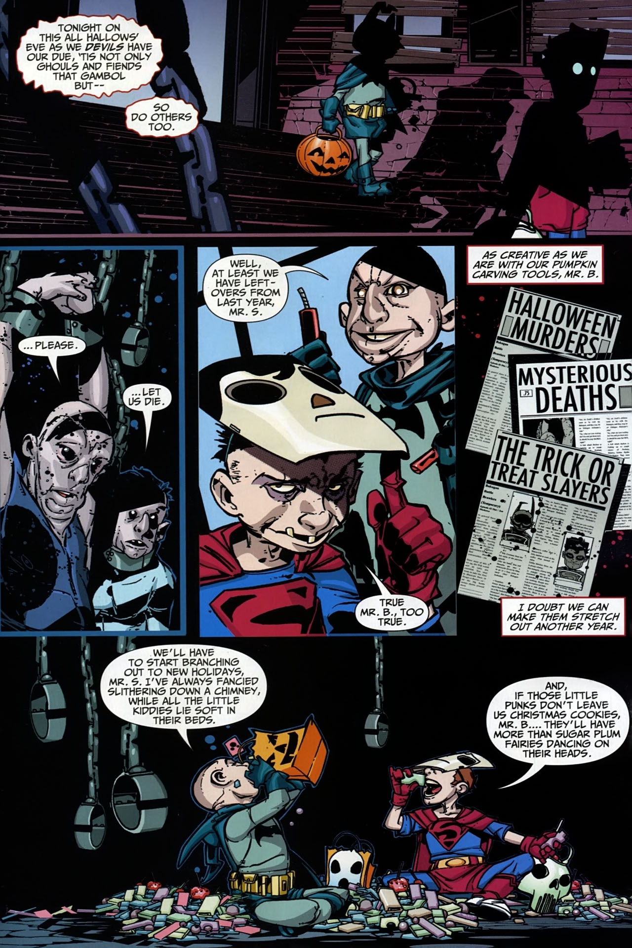 Read online DCU Halloween Special (2008) comic -  Issue # Full - 49
