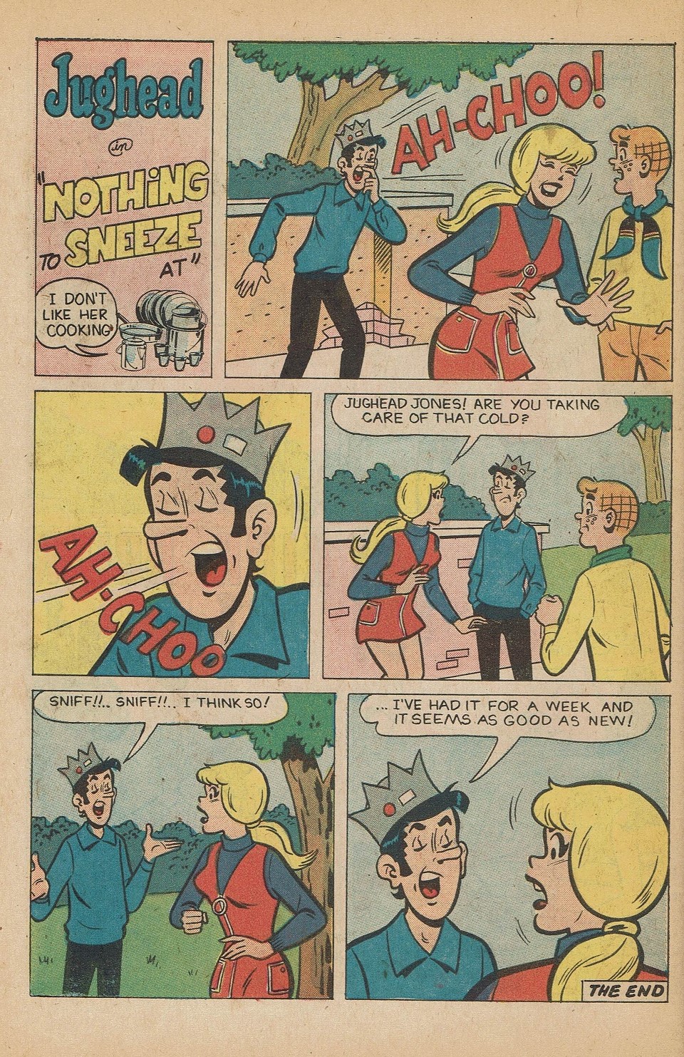 Read online Jughead's Jokes comic -  Issue #30 - 45