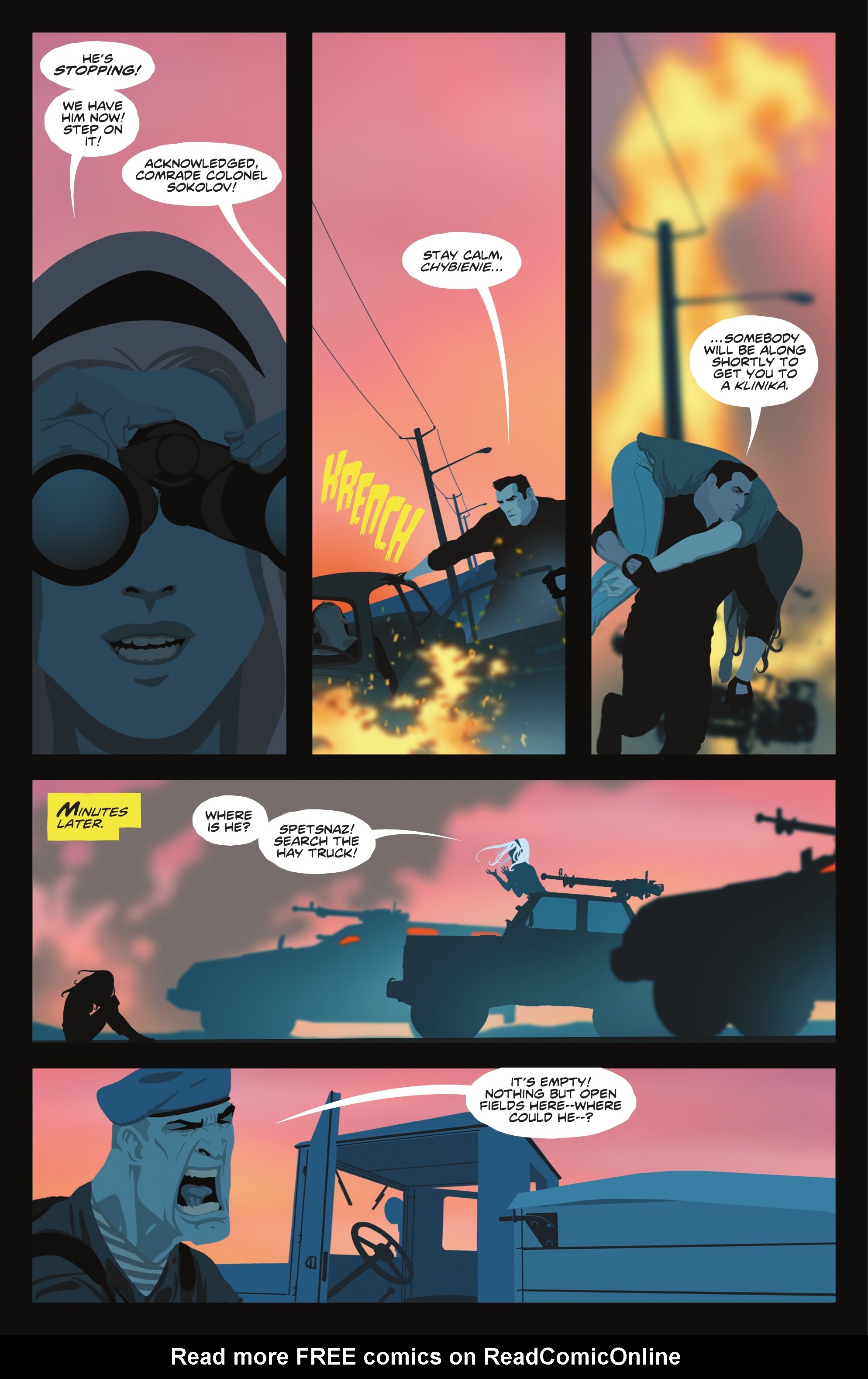 Read online Spy Hunter & Paper Boy comic -  Issue #2 - 4