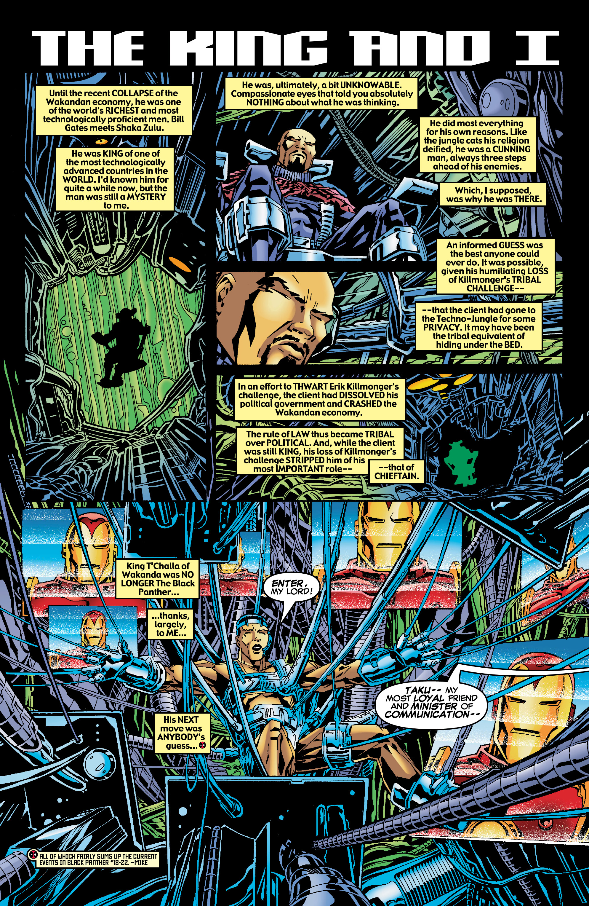 Read online Black Panther by Christopher Priest Omnibus comic -  Issue # TPB (Part 6) - 9