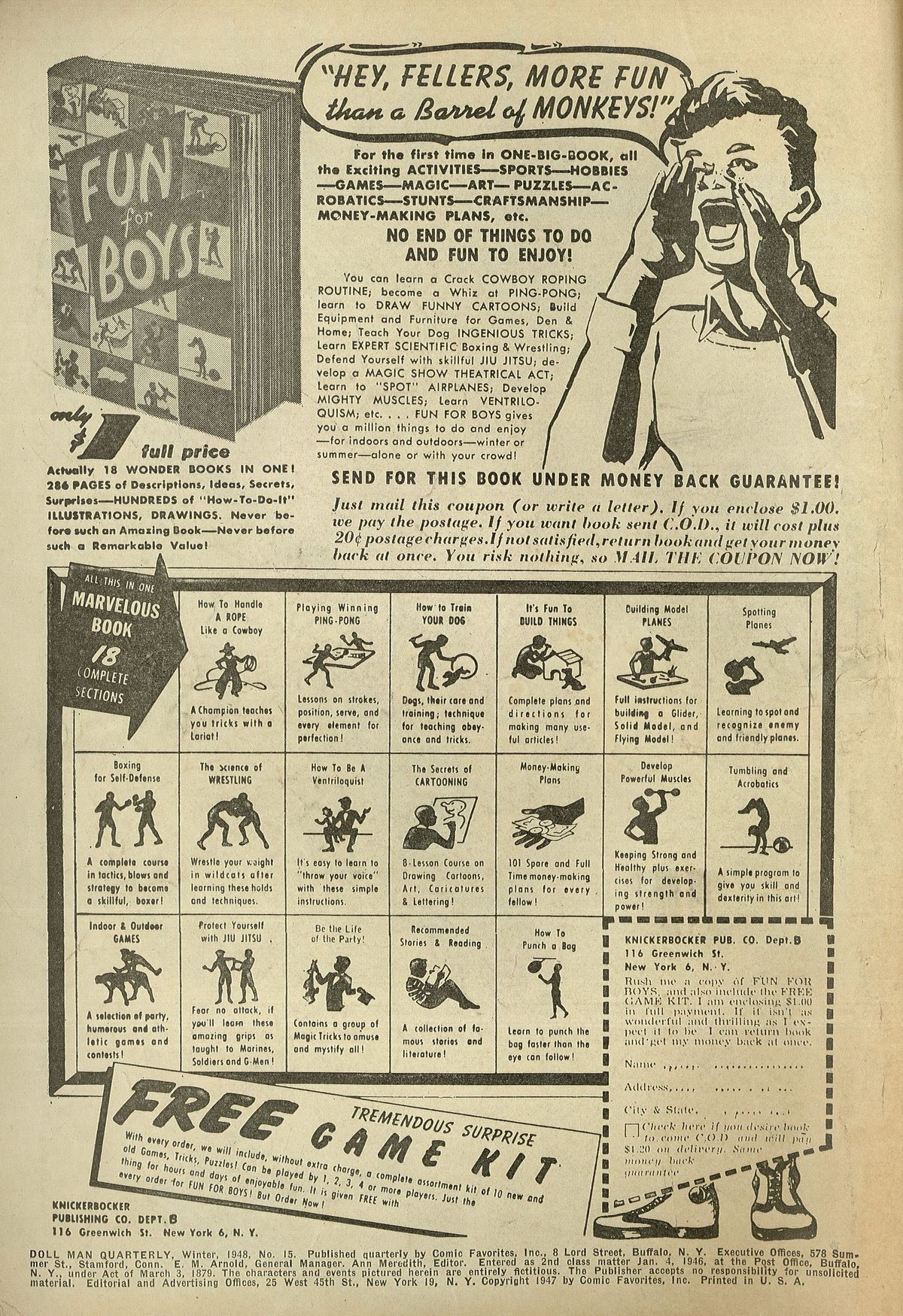 Read online Doll Man comic -  Issue #15 - 2