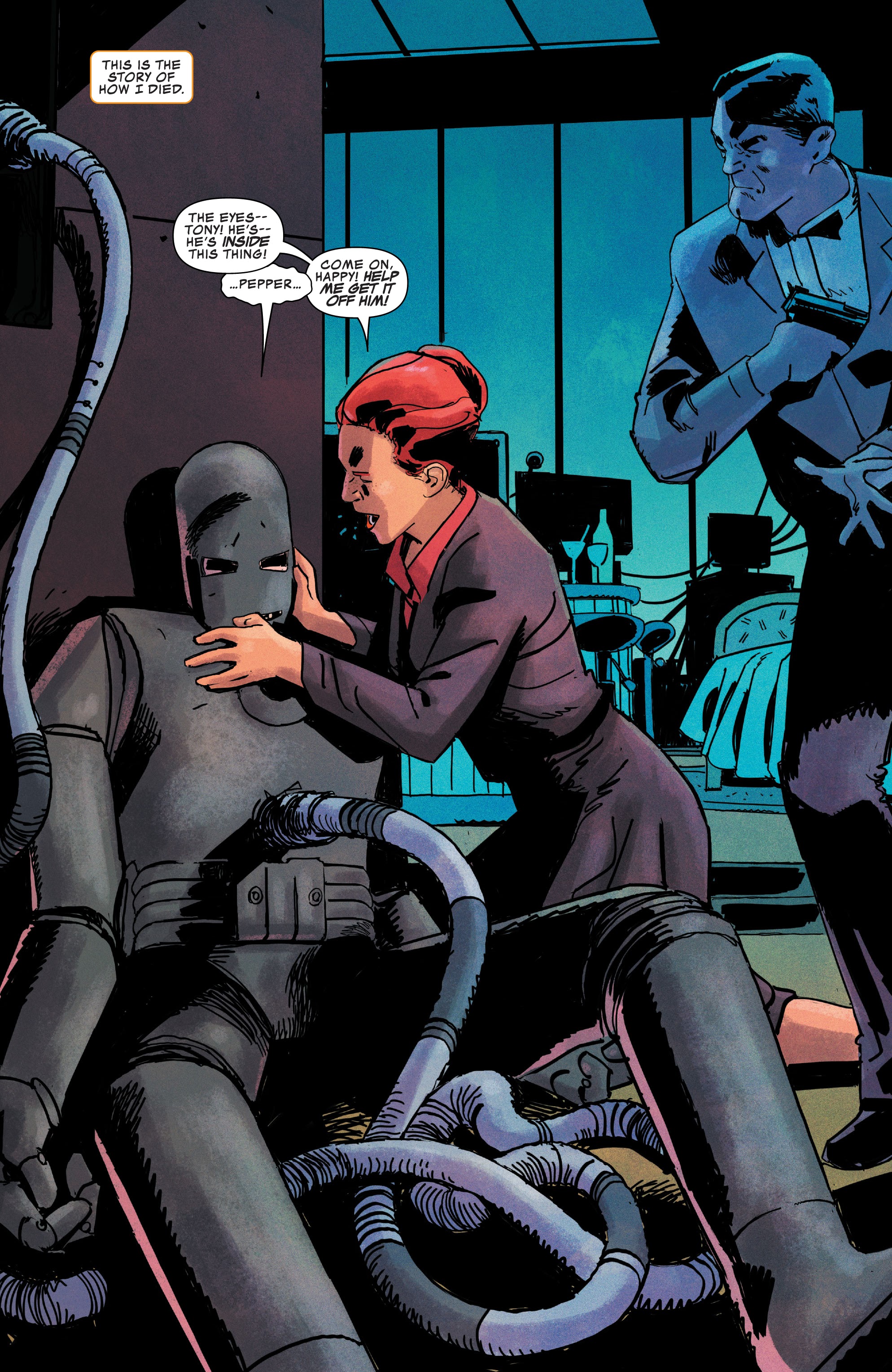 Read online The Darkhold comic -  Issue # Iron Man - 4