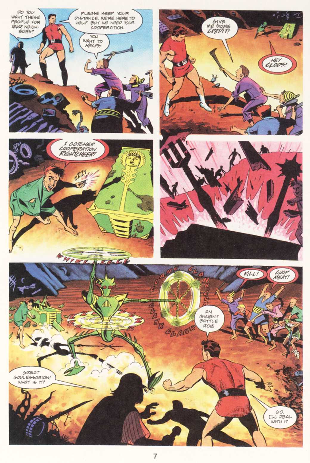 Read online Magnus Robot Fighter / Nexus comic -  Issue #1 - 8
