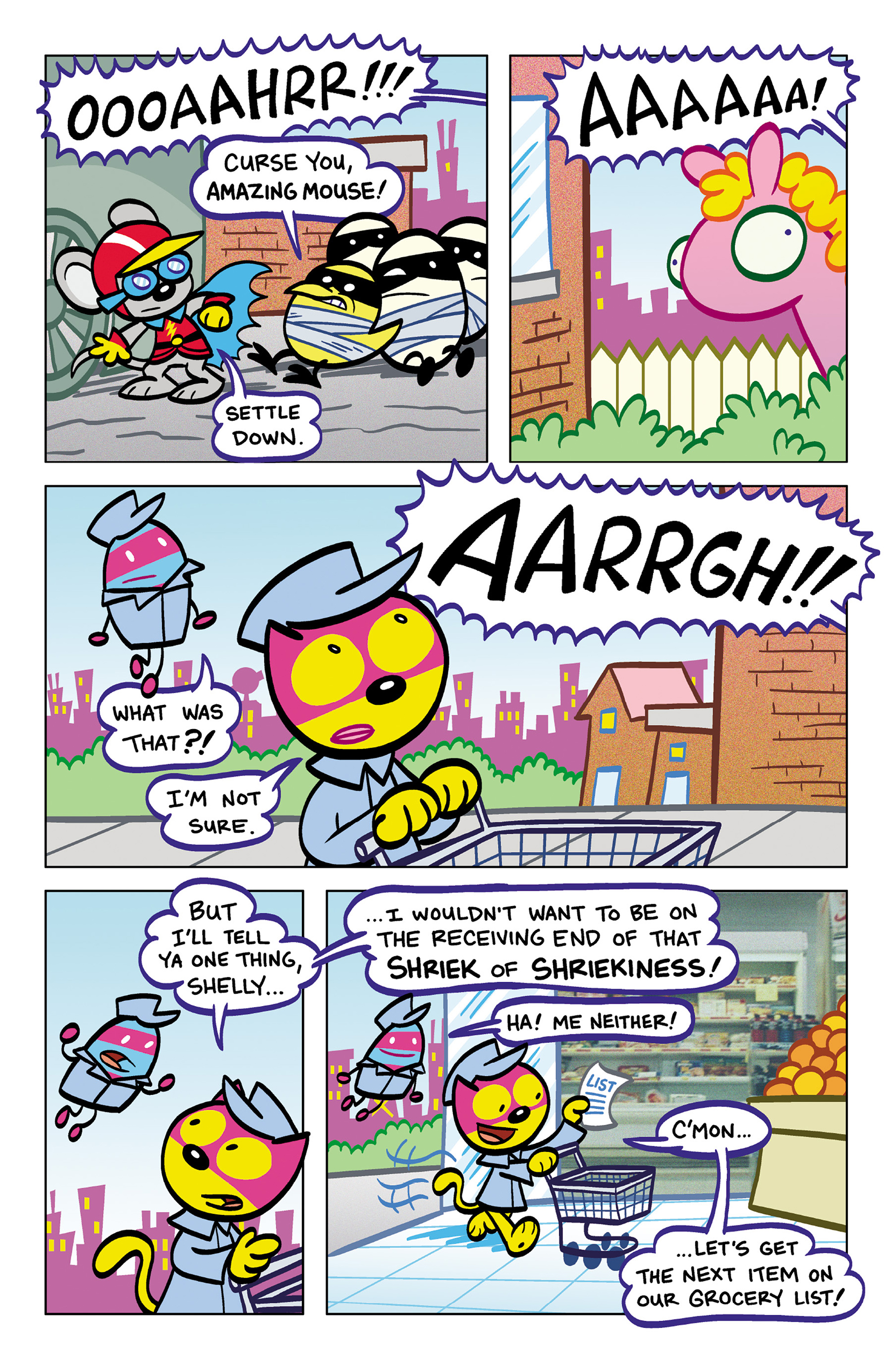 Read online Aw Yeah Comics: Action Cat & Adventure Bug comic -  Issue #3 - 15