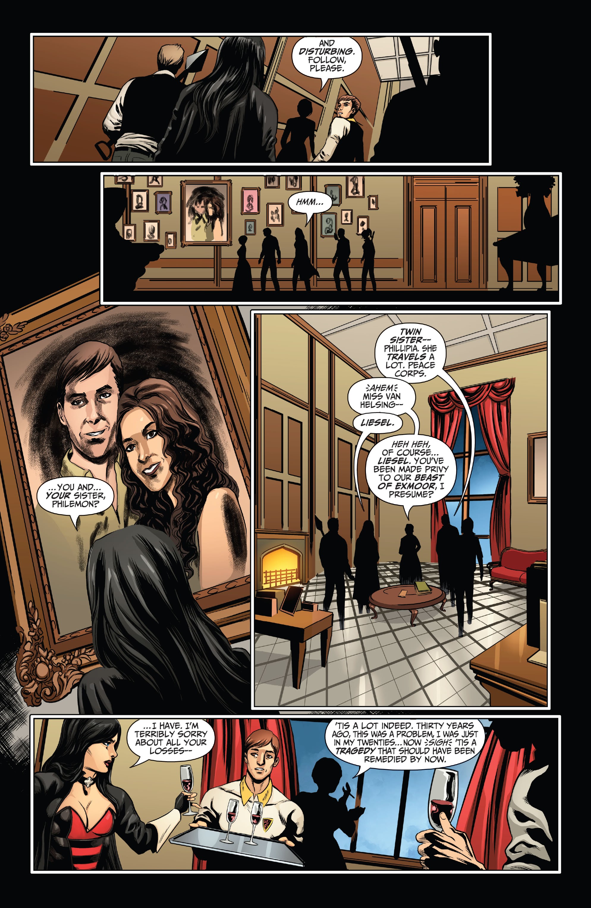 Read online Van Helsing: Beast of Exmoor comic -  Issue # Full - 14
