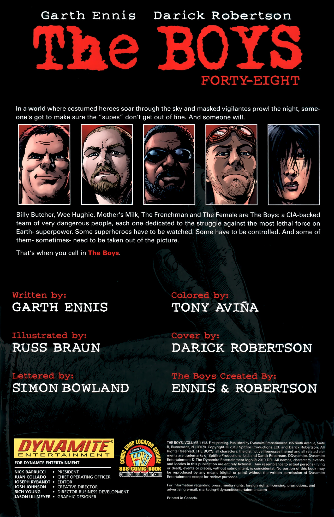 Read online The Boys comic -  Issue #48 - 2