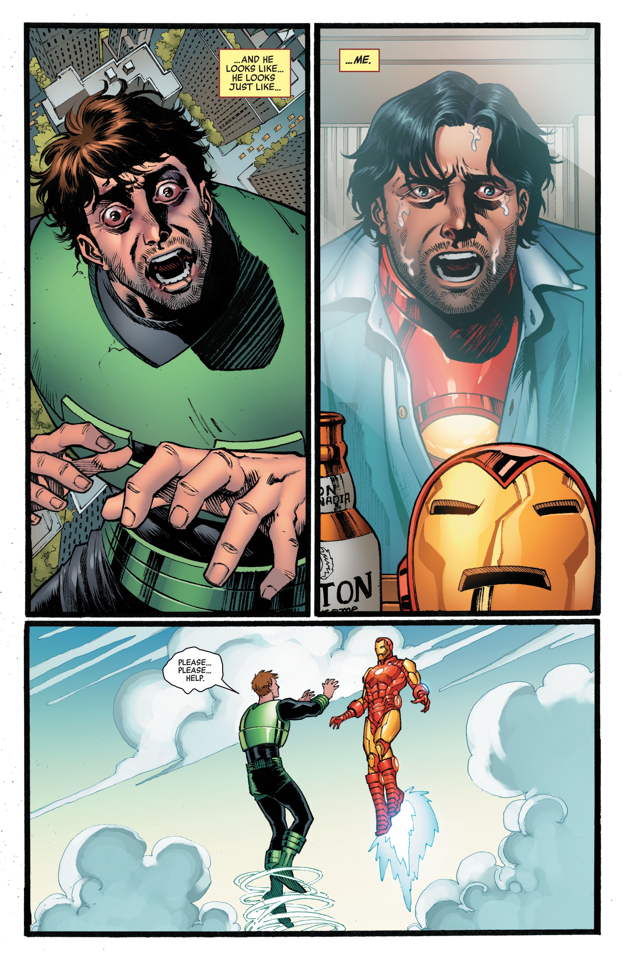 Read online Marvel's Voices: The Avengers comic -  Issue # Full - 12