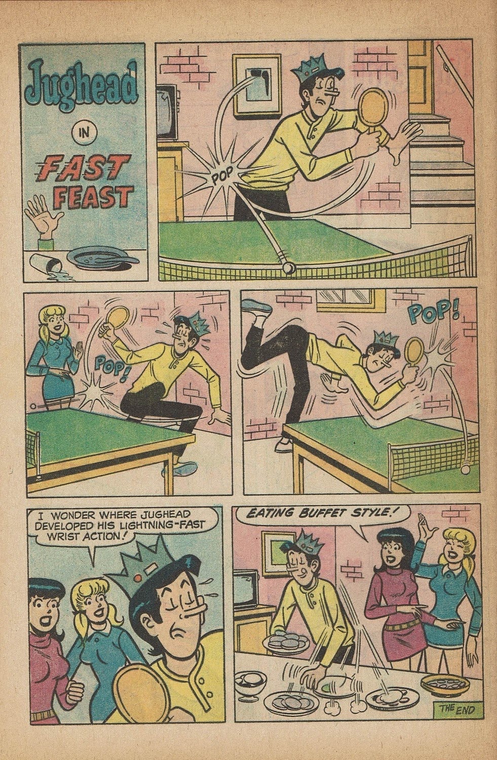 Read online Jughead's Jokes comic -  Issue #29 - 38