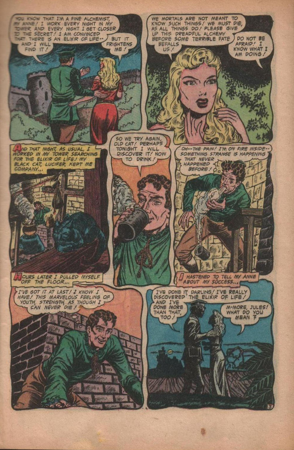 Read online Strange Fantasy comic -  Issue #6 - 4