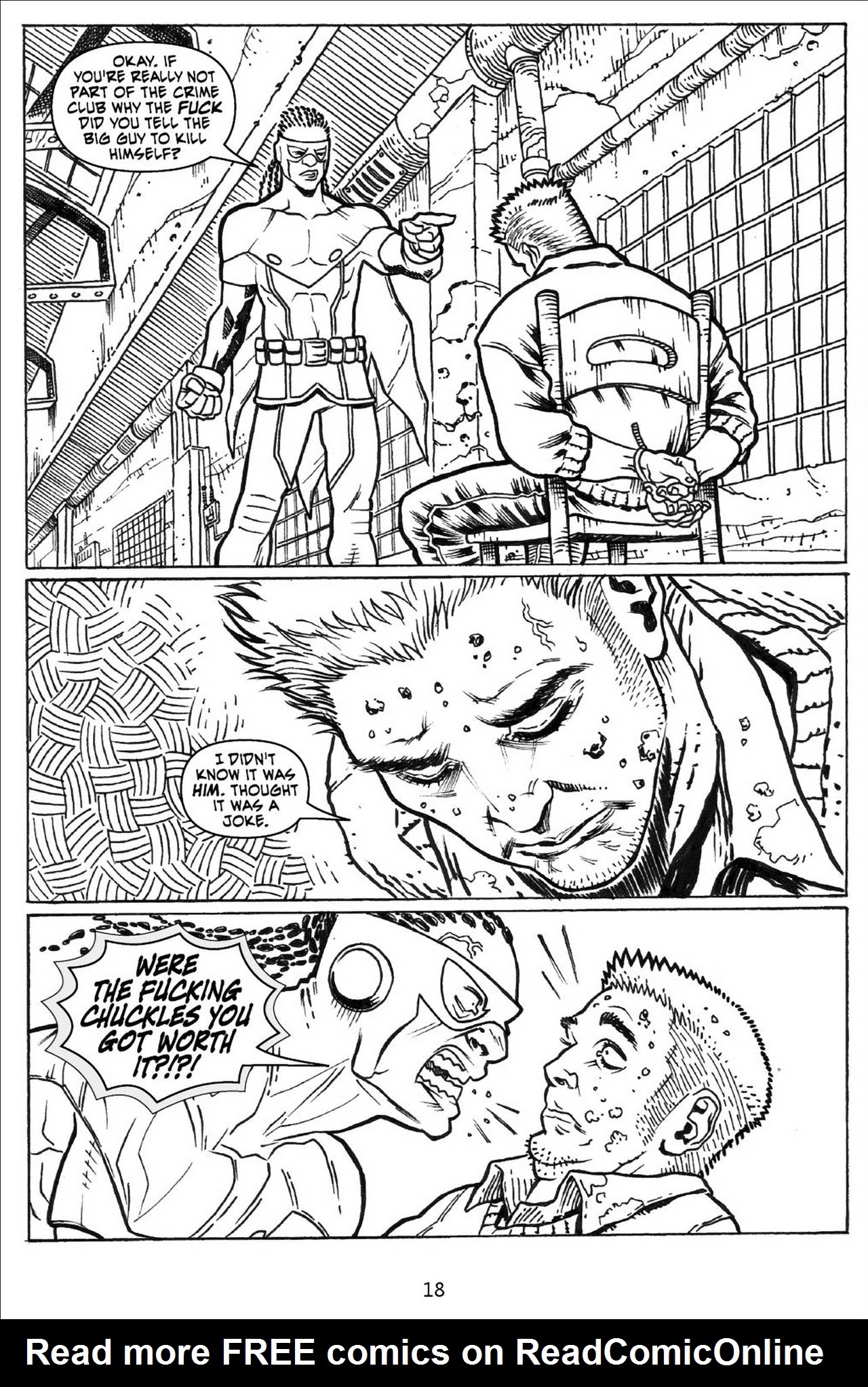 Read online No More Heroes comic -  Issue #1 - 19