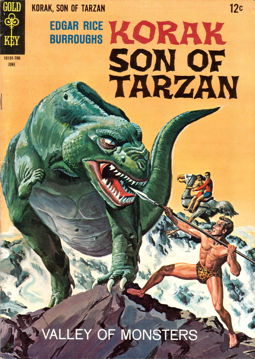 Read online Korak, Son of Tarzan (1964) comic -  Issue #17 - 1