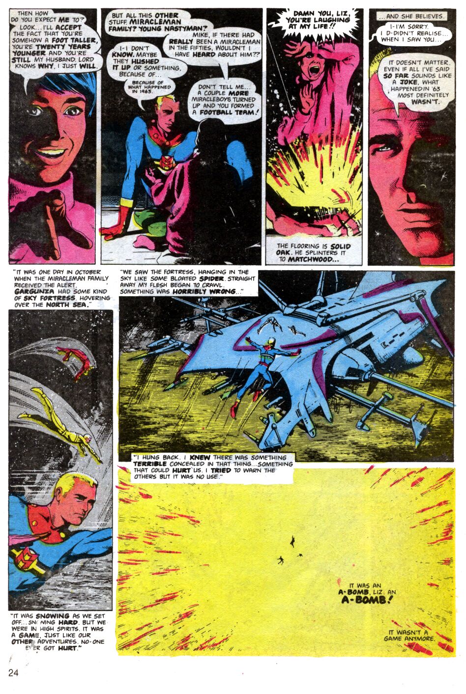 Read online Miracleman (1985) comic -  Issue #1 - 25