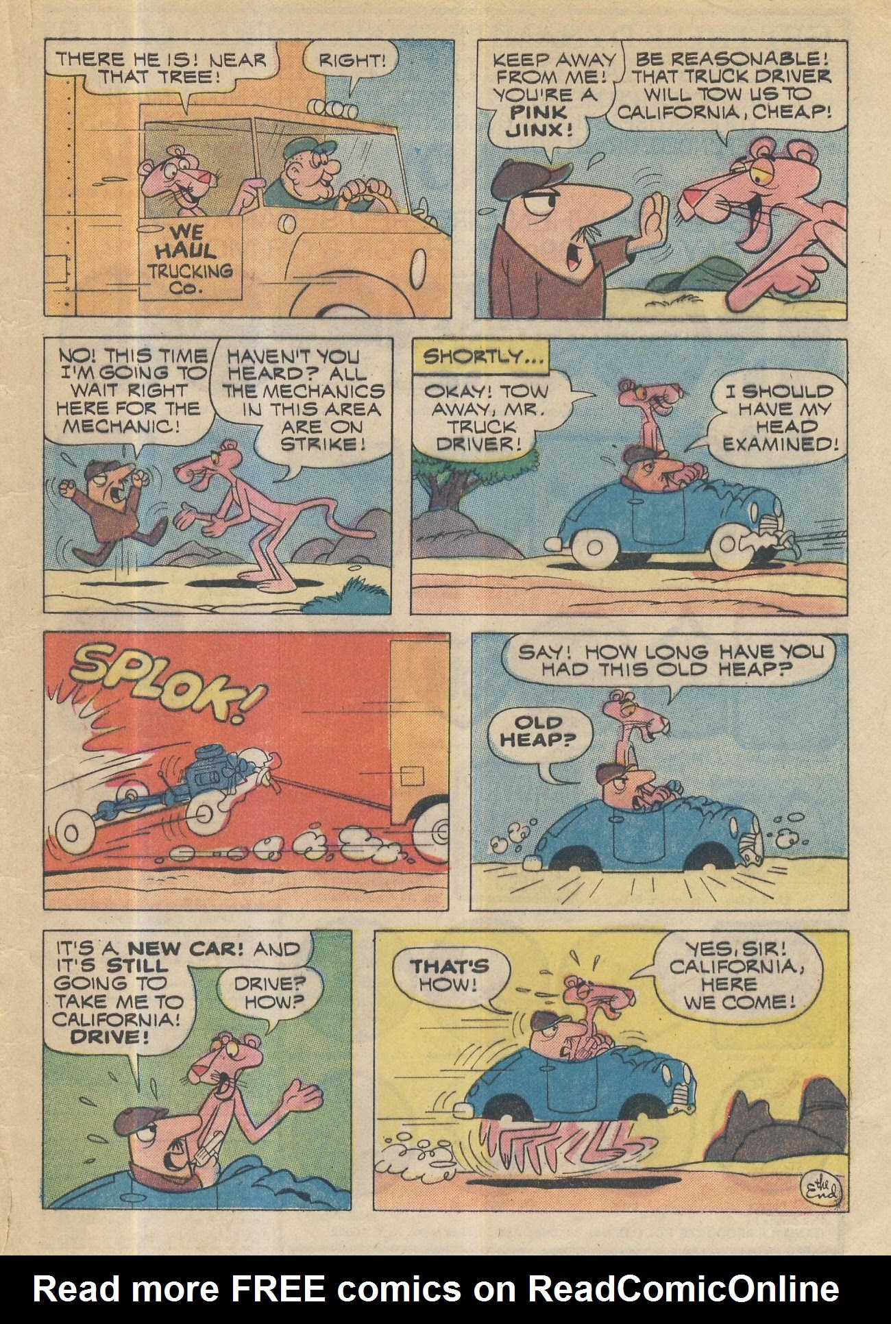Read online The Pink Panther (1971) comic -  Issue #13 - 33