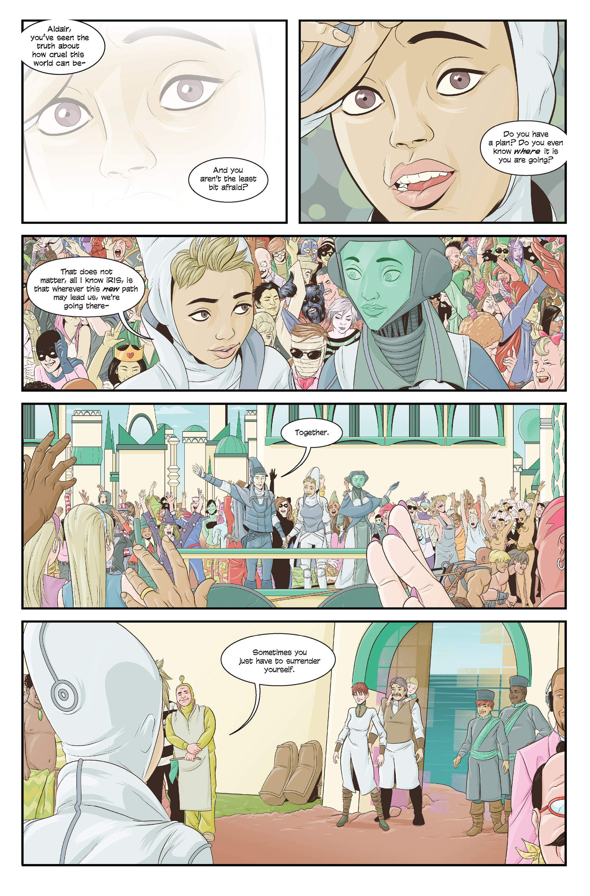 Read online Skinned comic -  Issue #6 - 18