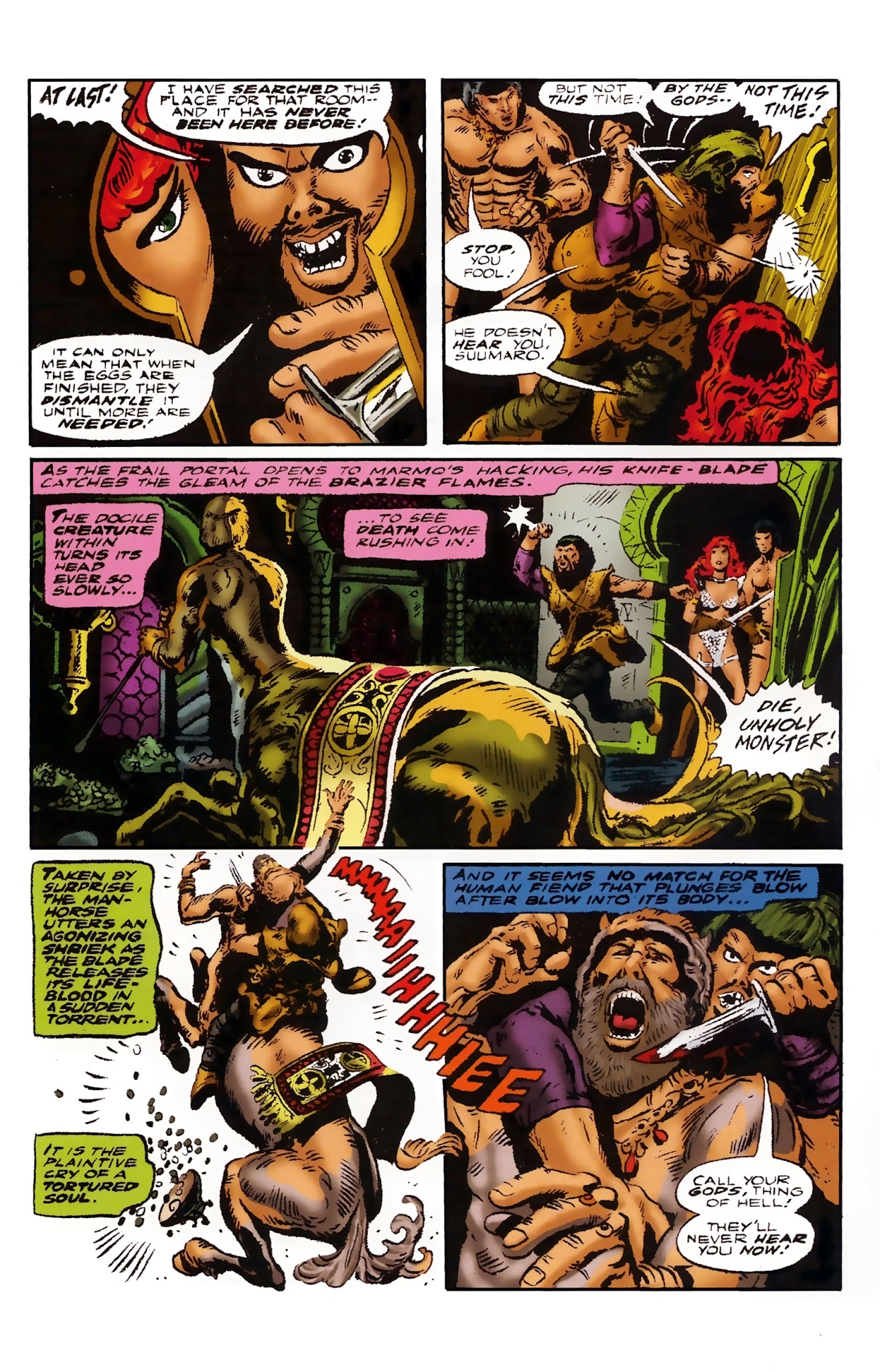 Read online The Adventures of Red Sonja comic -  Issue # TPB 3 - 50