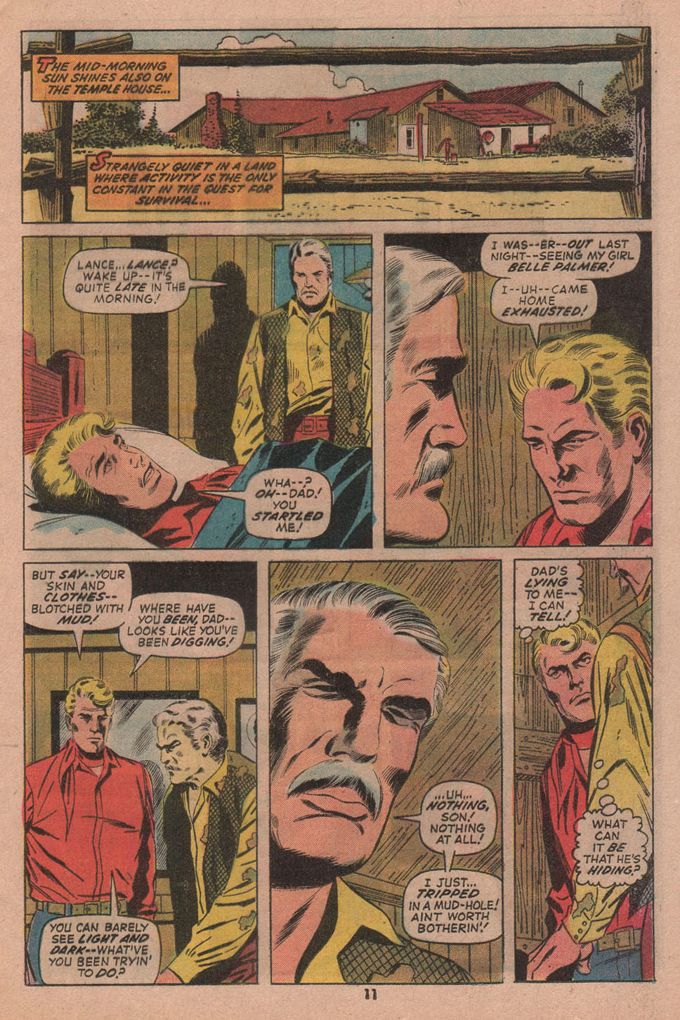 Read online The Outlaw Kid (1970) comic -  Issue #12 - 13
