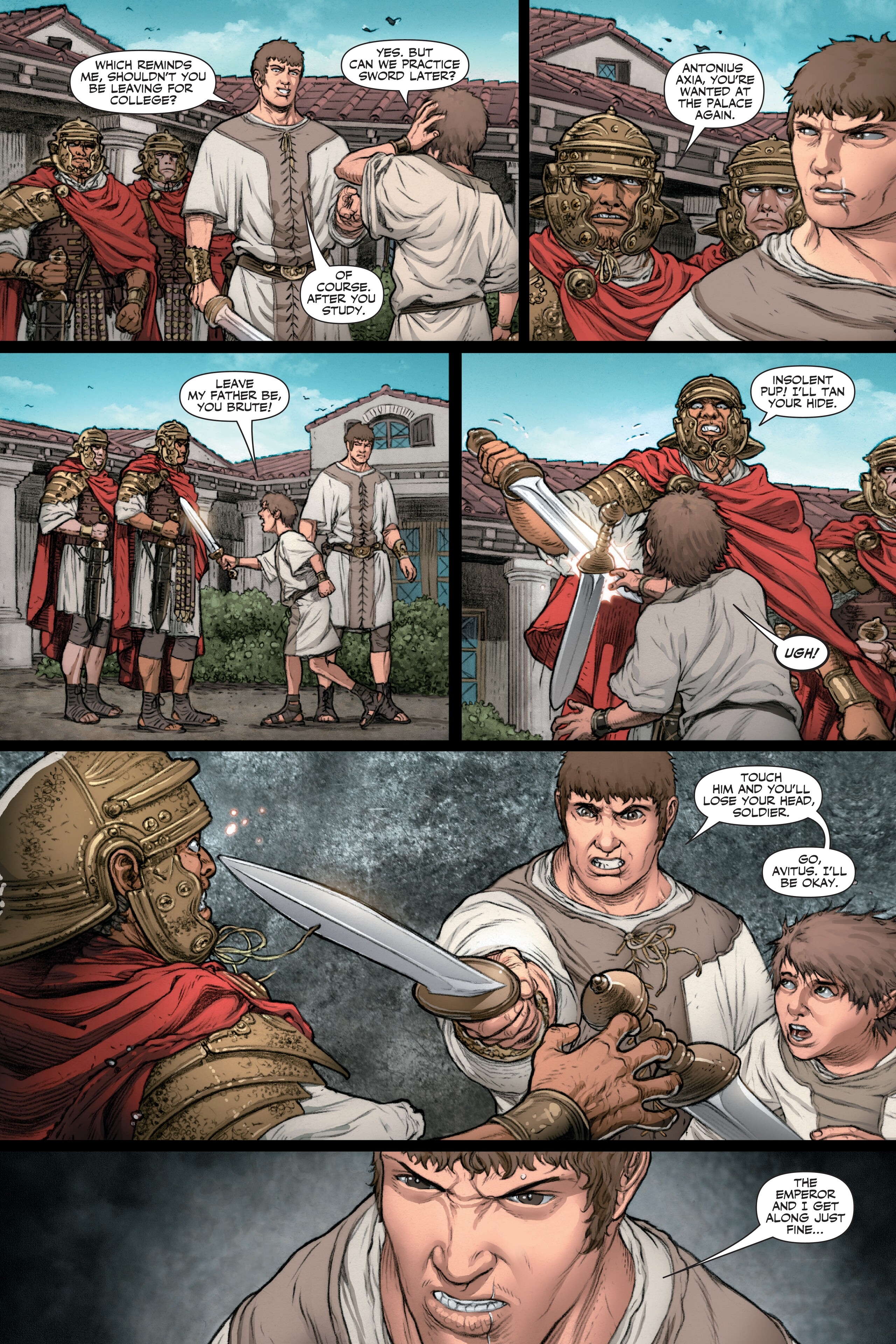 Read online Britannia comic -  Issue # _Deluxe Edition (Part 2) - 50