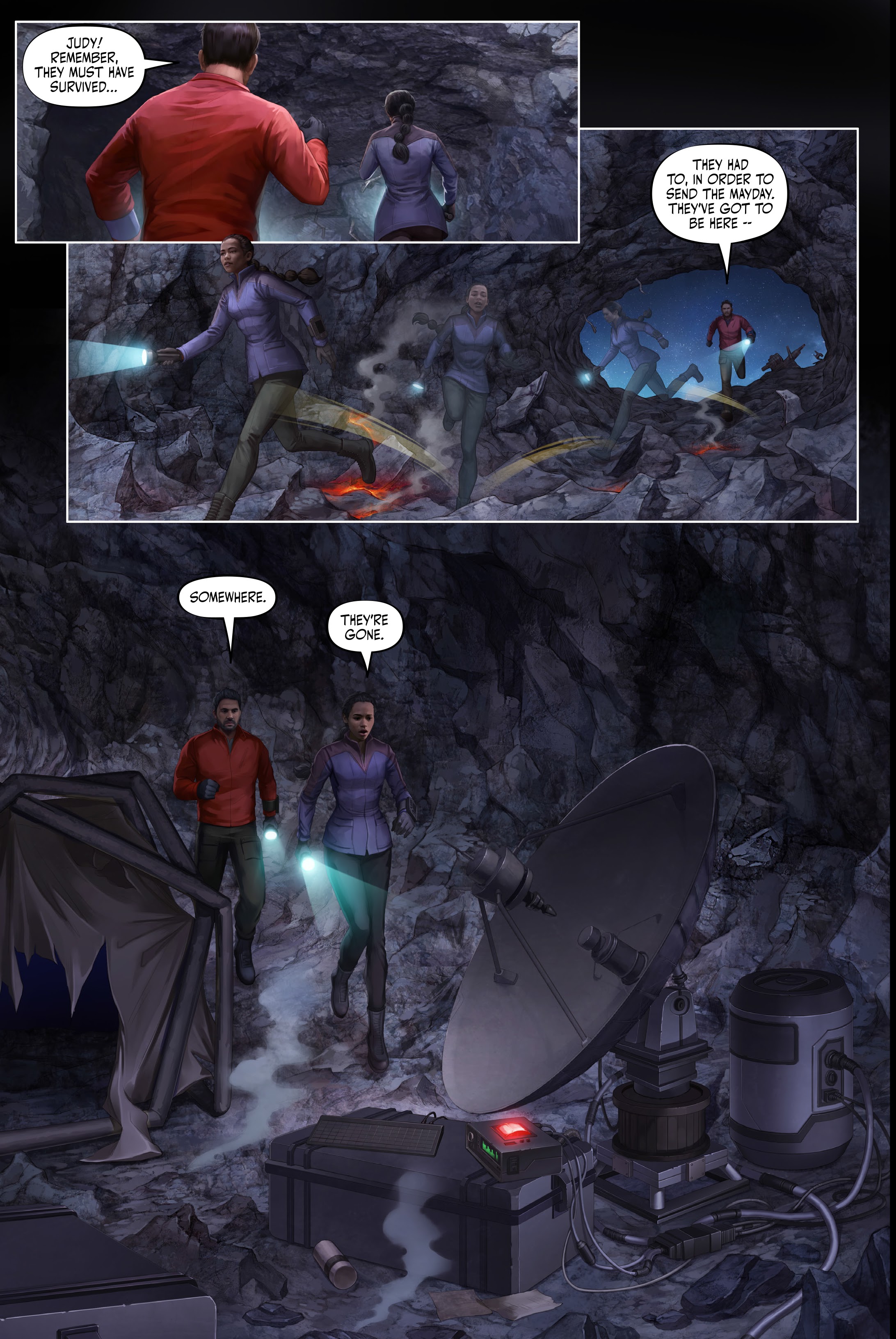 Read online Lost in Space: Countdown to Danger comic -  Issue #3 - 21
