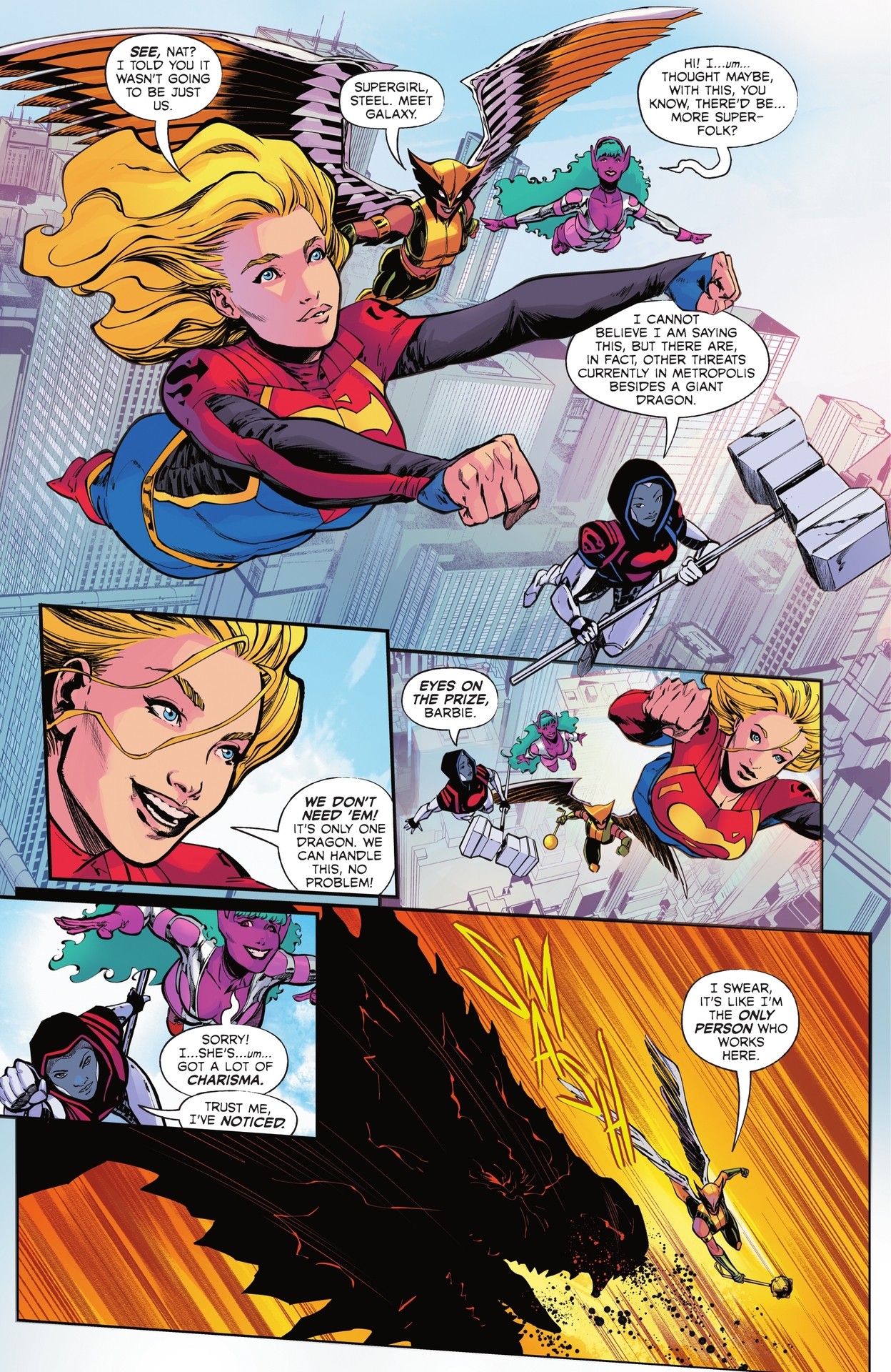 Read online Hawkgirl (2023) comic -  Issue #4 - 10