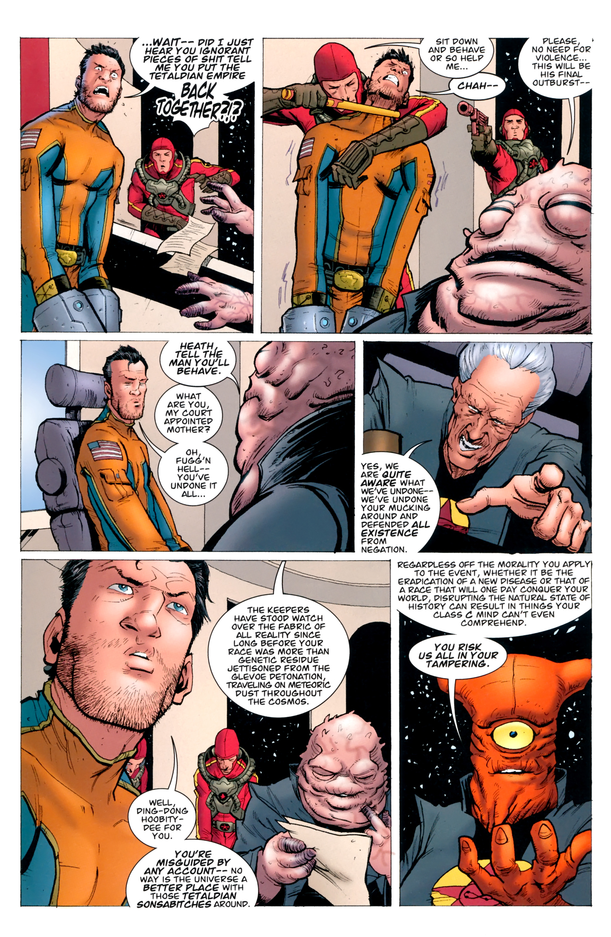 Read online Fear Agent comic -  Issue #7 - 11