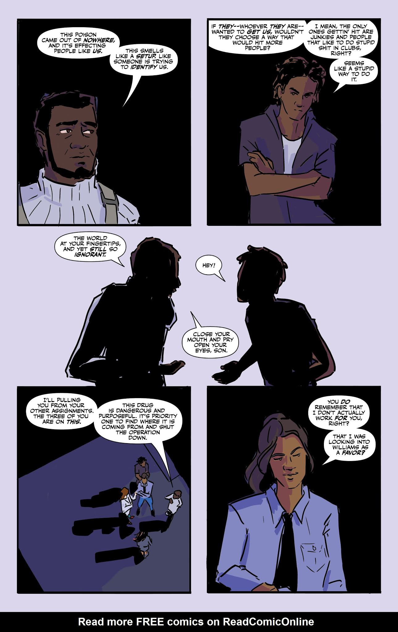 Read online Black (AF): Devil's Dye comic -  Issue #1 - 16