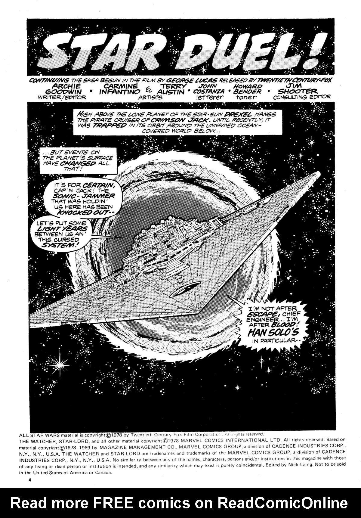 Read online Star Wars Weekly comic -  Issue #29 - 4